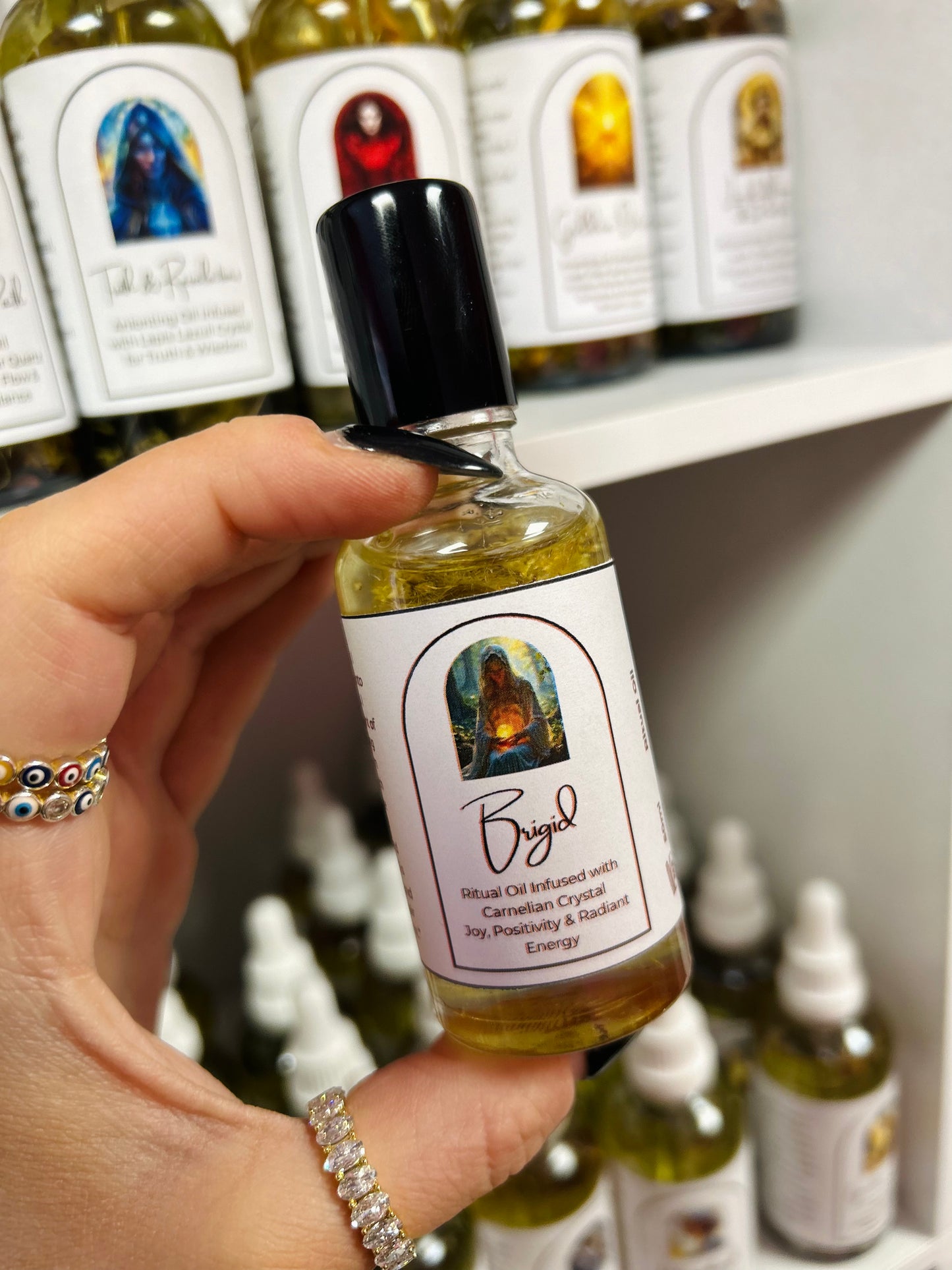 Brigid Spell Oil – Goddess of Healing, Creativity & Sacred Flame