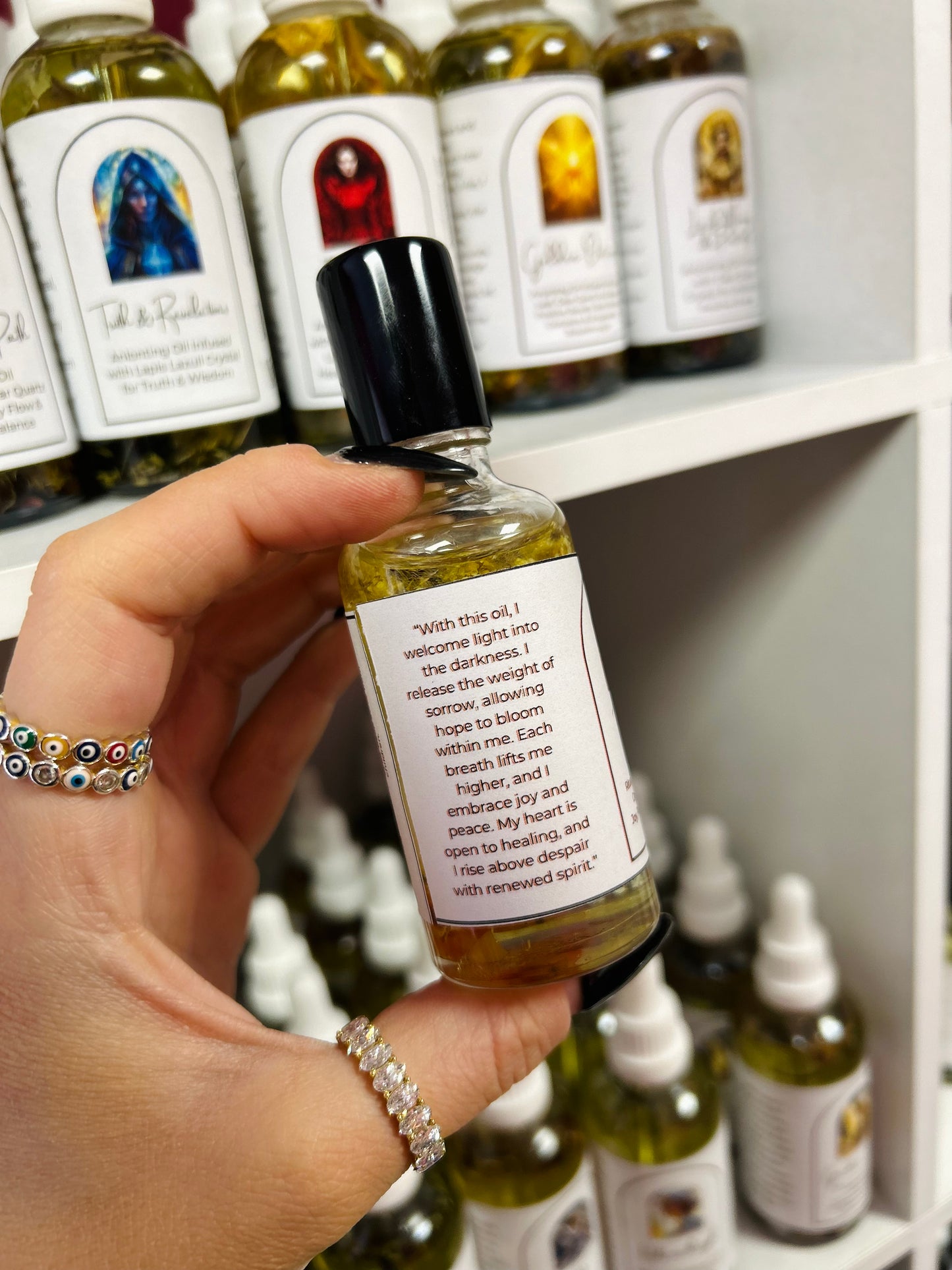 Brigid Spell Oil – Goddess of Healing, Creativity & Sacred Flame