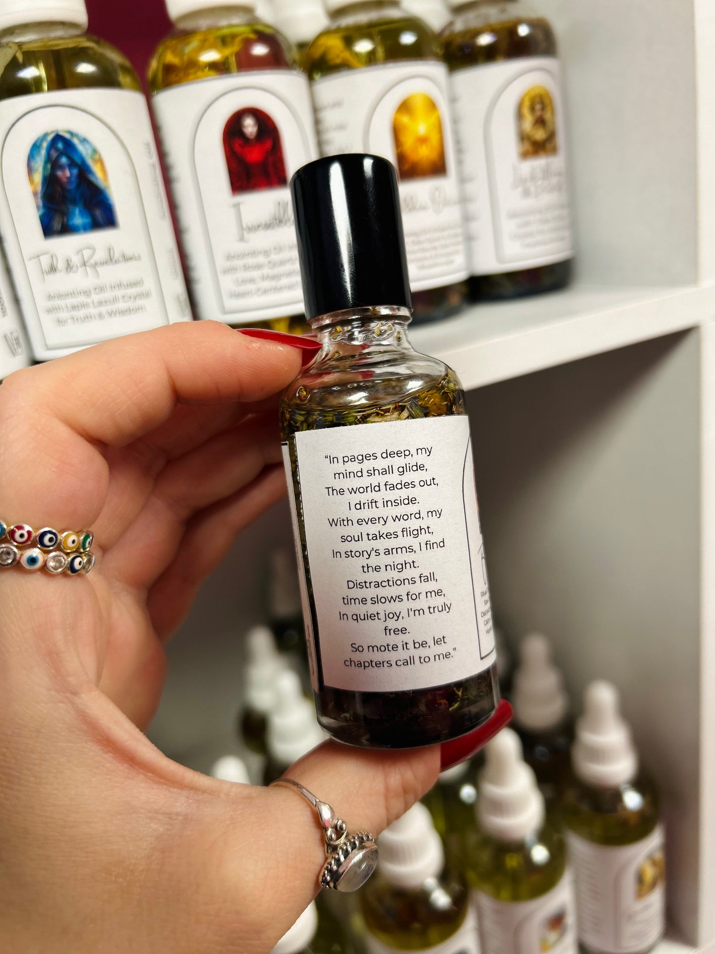 Bookworm Ritual Oil – Slow Down, Step Away From Distractions, Enhance Imagination, Self-Time