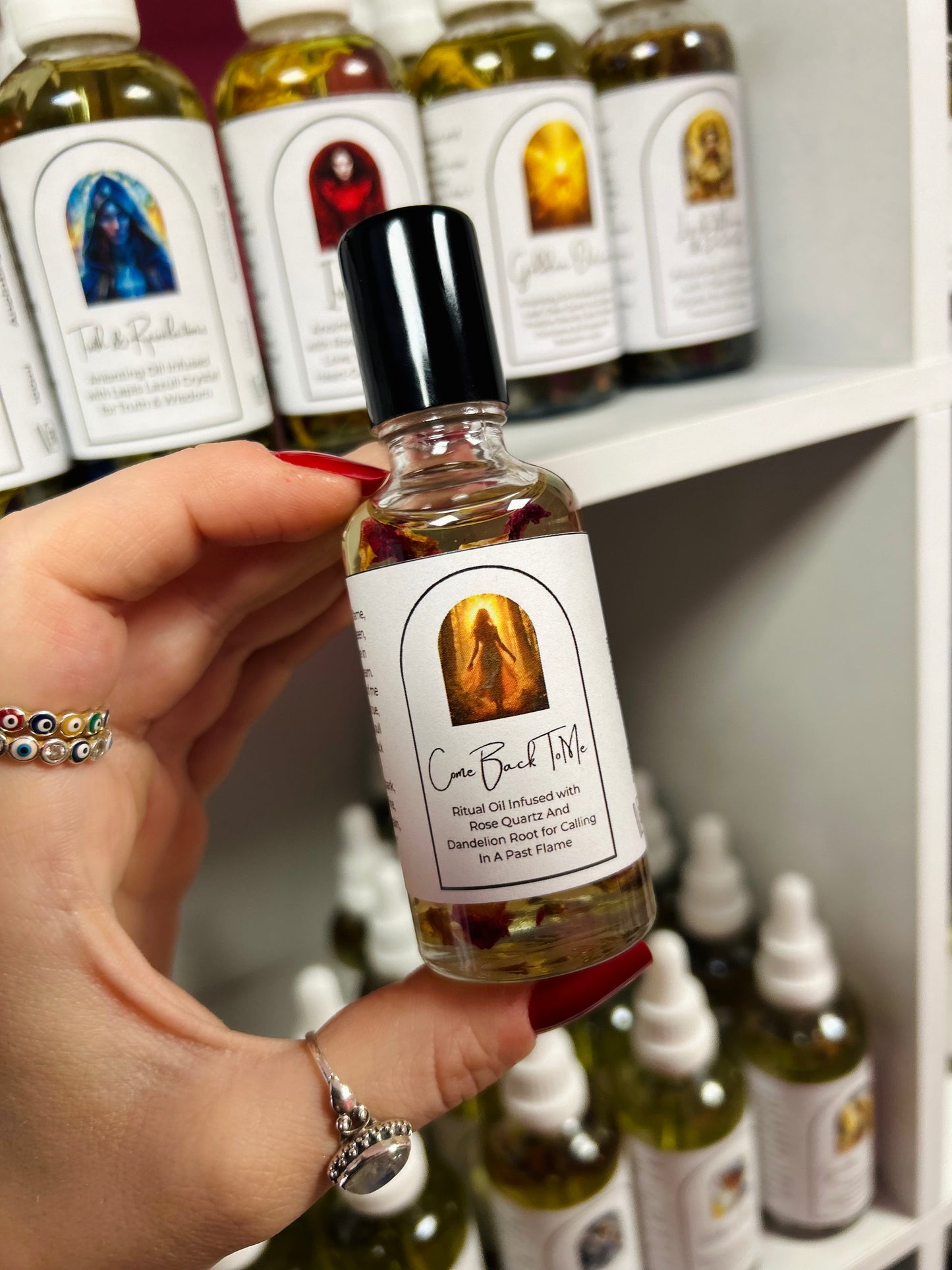 Come Back to Me Intention Oil – Attraction Ritual Oil for Rekindling Past Connections, Old Flames & Unfinished Energy