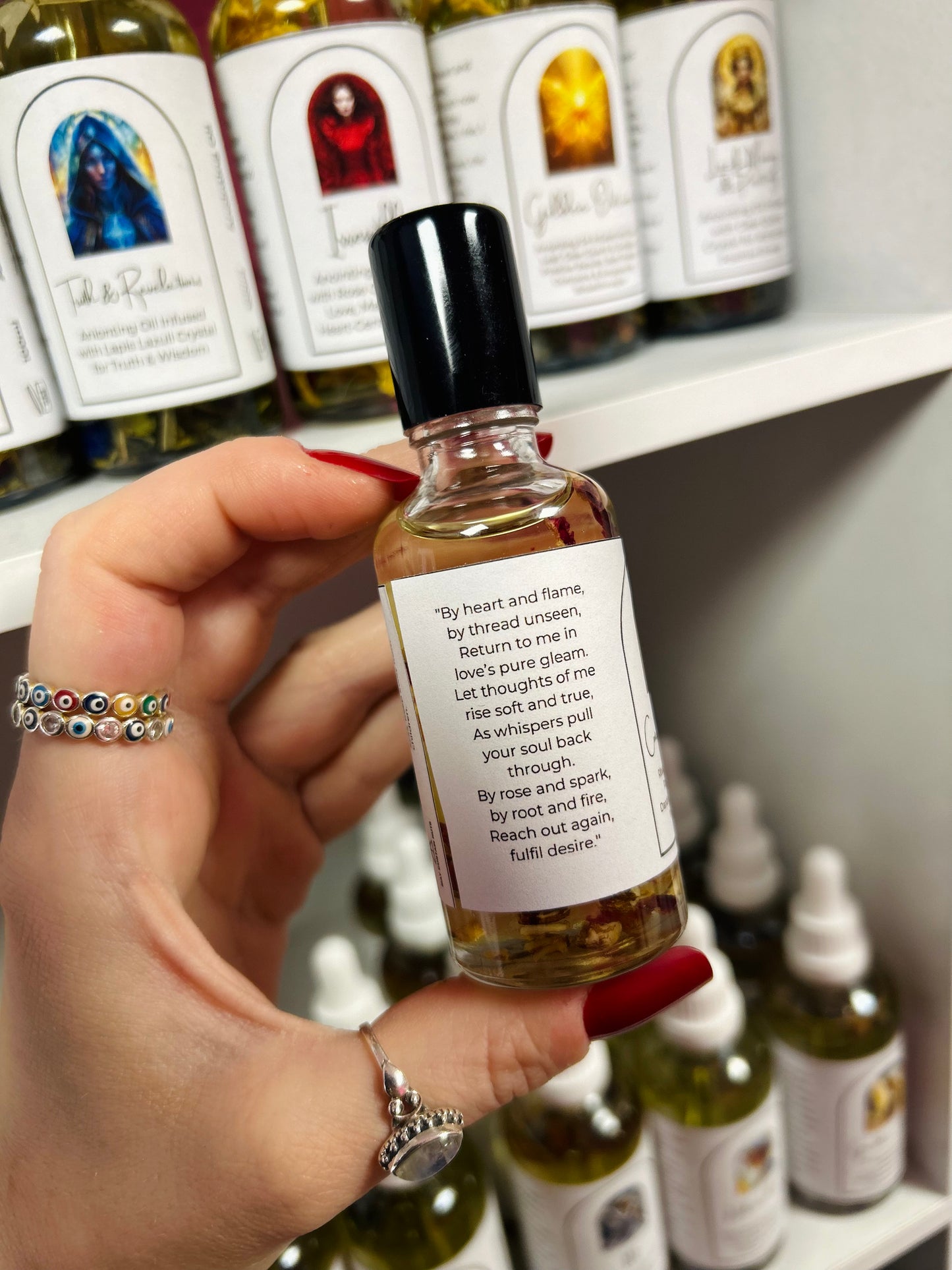 Come Back to Me Intention Oil – Attraction Ritual Oil for Rekindling Past Connections, Old Flames & Unfinished Energy