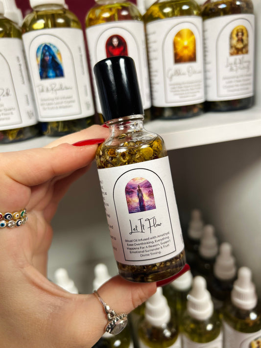 Let It Flow Ritual Oil – Trust The Universe, Divine Timing, Releasing Control & Every Happens For A Reason