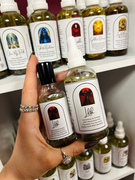 Lilith Ritual Oil – Feminine Liberation, Rebellion & Divine Power