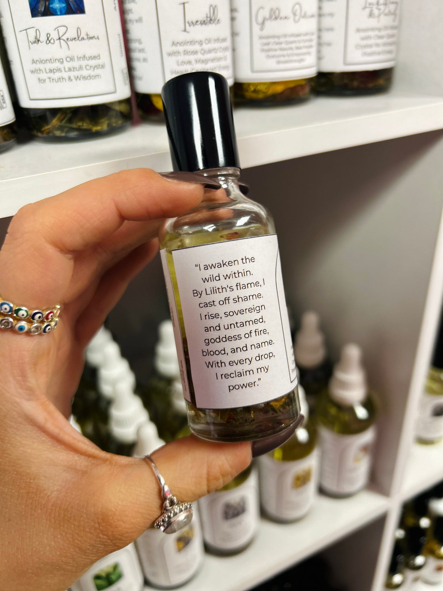 Lilith Ritual Oil – Feminine Liberation, Rebellion & Divine Power