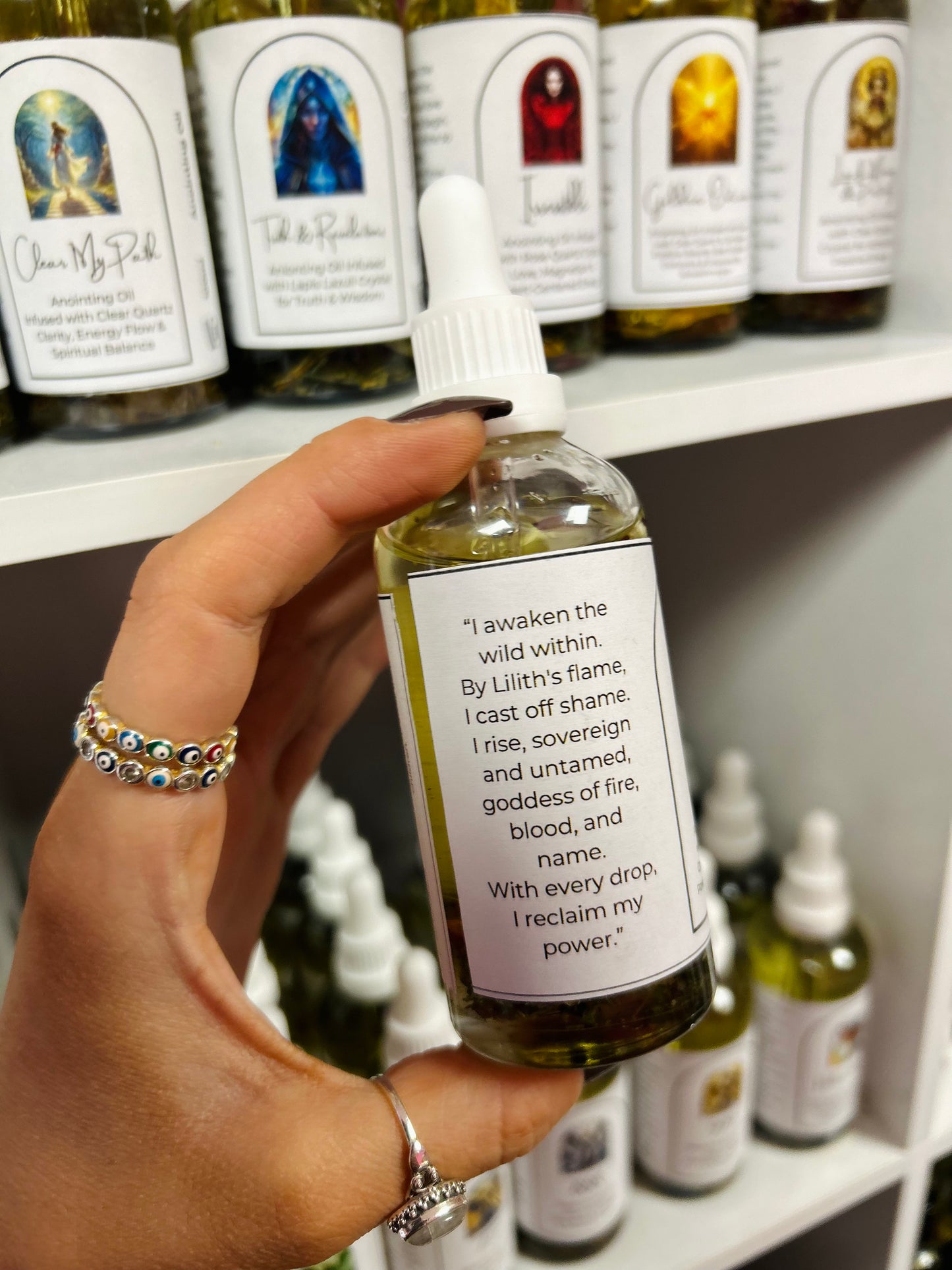Lilith Ritual Oil – Feminine Liberation, Rebellion & Divine Power