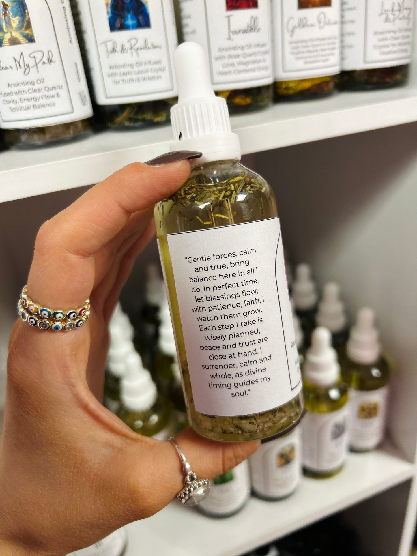 222 Angel Number Spell Oil - Harmony, Balance & Soulmate Energy