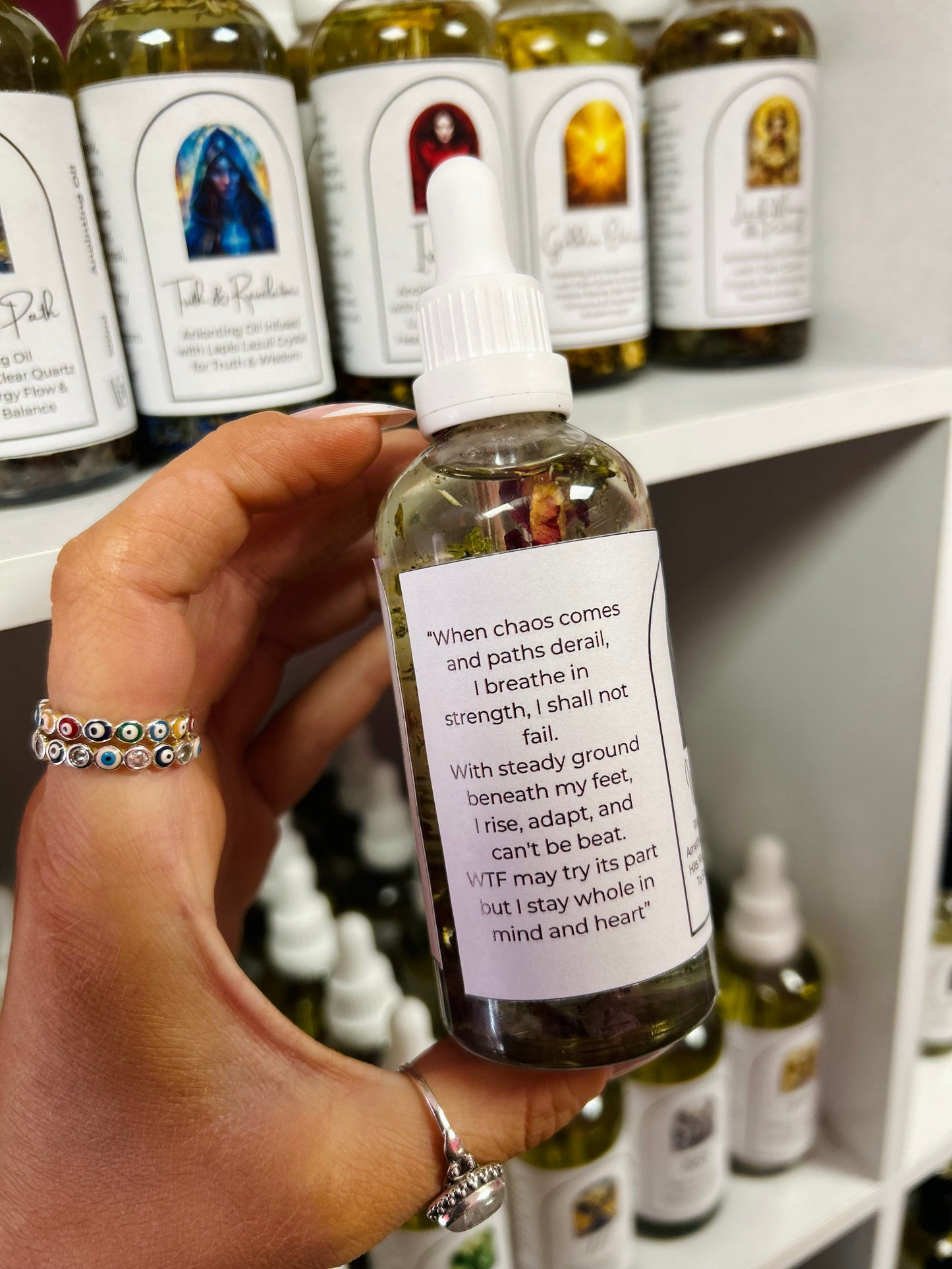 WTF Moments Ritual Oil – Grounding Spell Oil for Staying Calm, Centered & Collected During Life’s Chaos