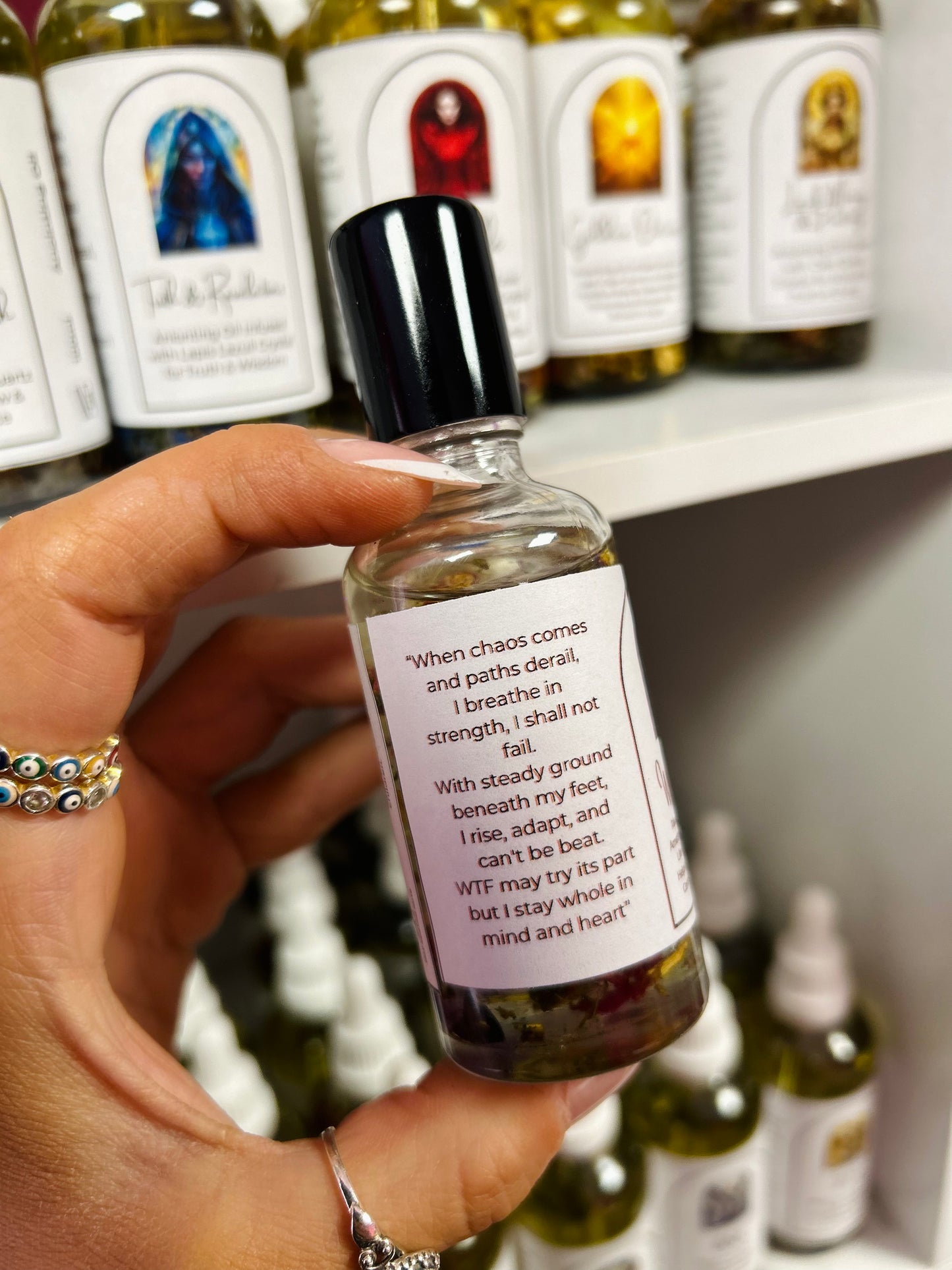 WTF Moments Ritual Oil – Grounding Spell Oil for Staying Calm, Centered & Collected During Life’s Chaos