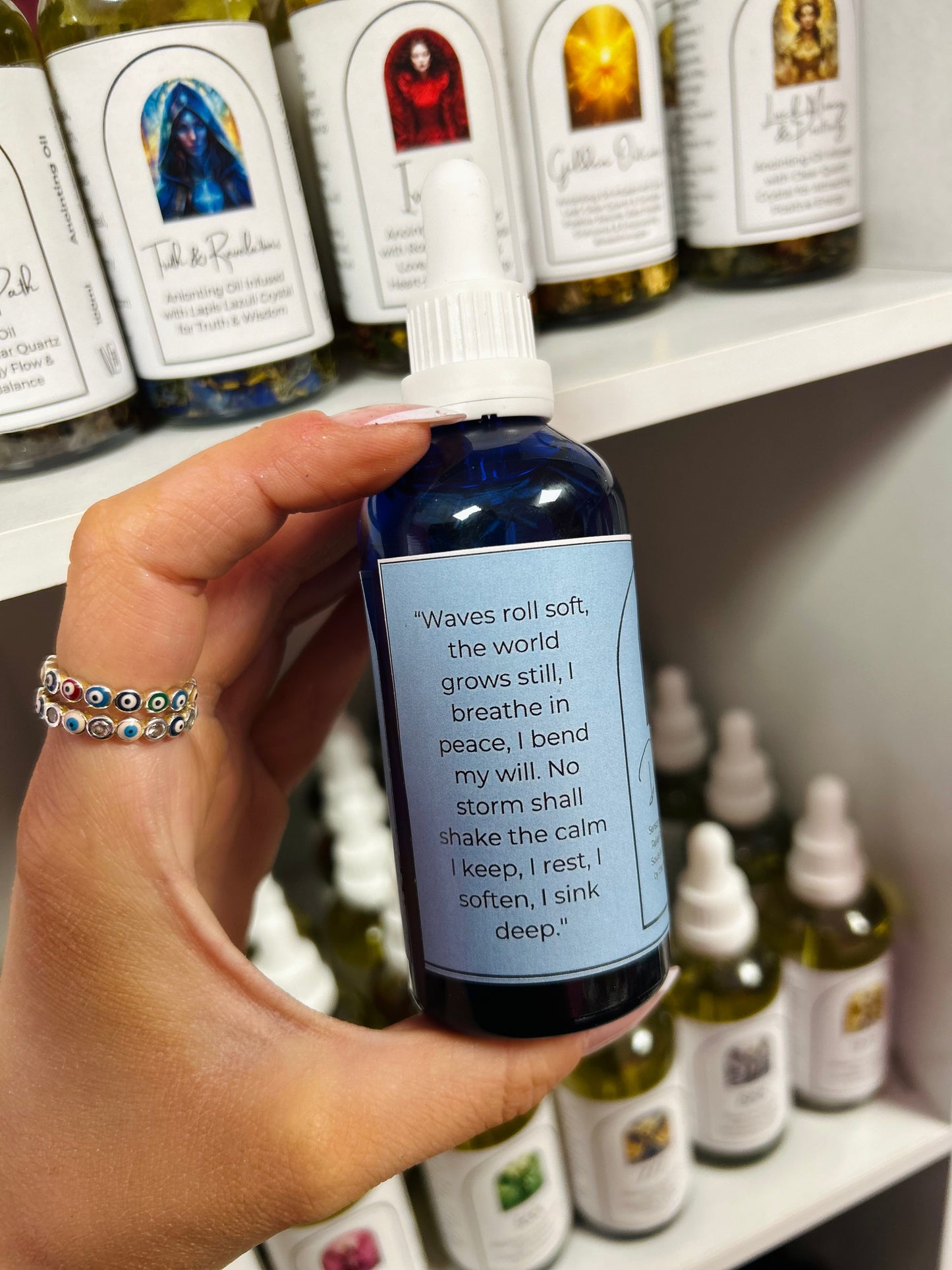 Drift Calm Ritual Oil – Sensory Peace, Spiritual Regulation & Support for Sensitive Souls