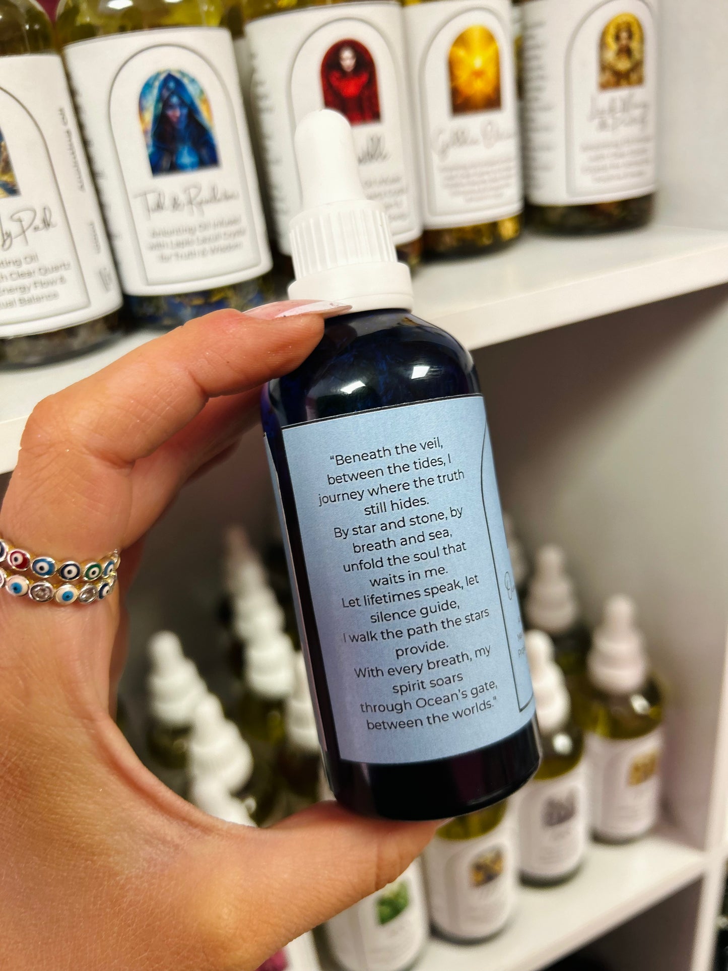 Ocean Between Worlds Ritual Oil – Astral Travel, Soul Journeying & Deep Meditation Magic