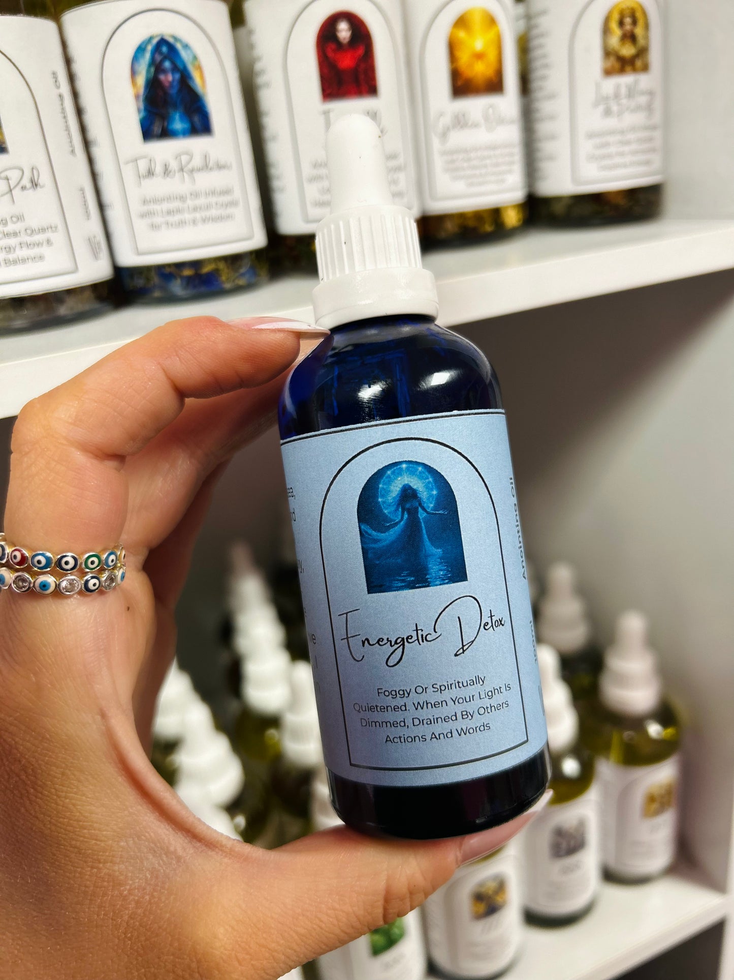 Energetic Detox Ritual Oil – Drained By Others, Foggy or Spiritually Quietened, Reclaiming Your Light