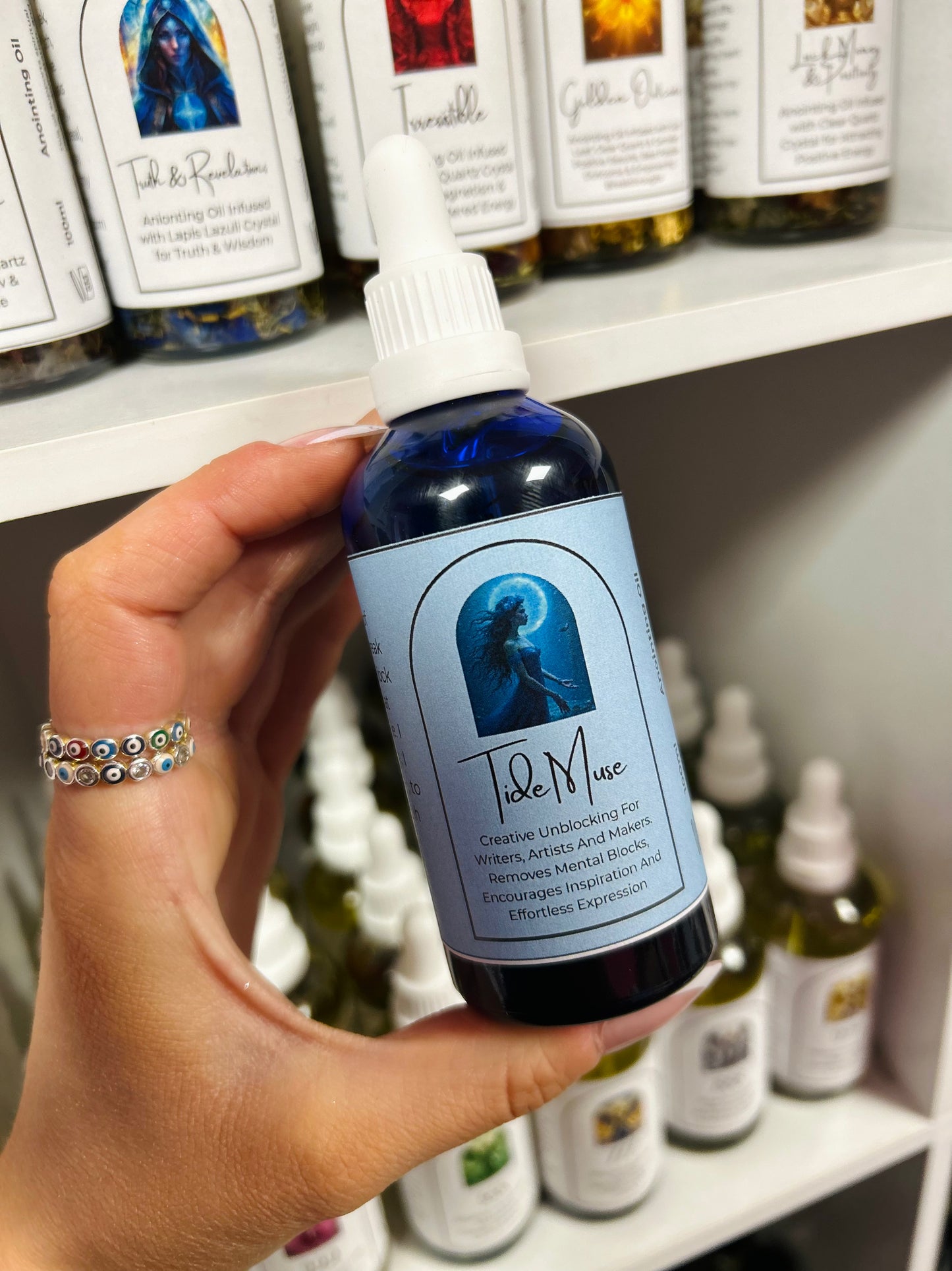 Tide Muse Ritual Oil – Creative Flow, Unblocking Inspiration & Artistic Expression