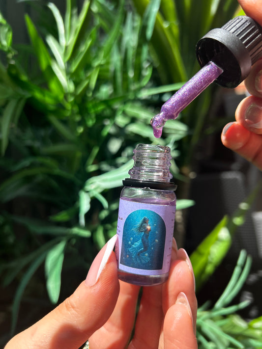 Sacred Release 10ml Intention Oil – Heart Healing, Grief, and Emotional Surrender | Pocket-Sized Spell Oil