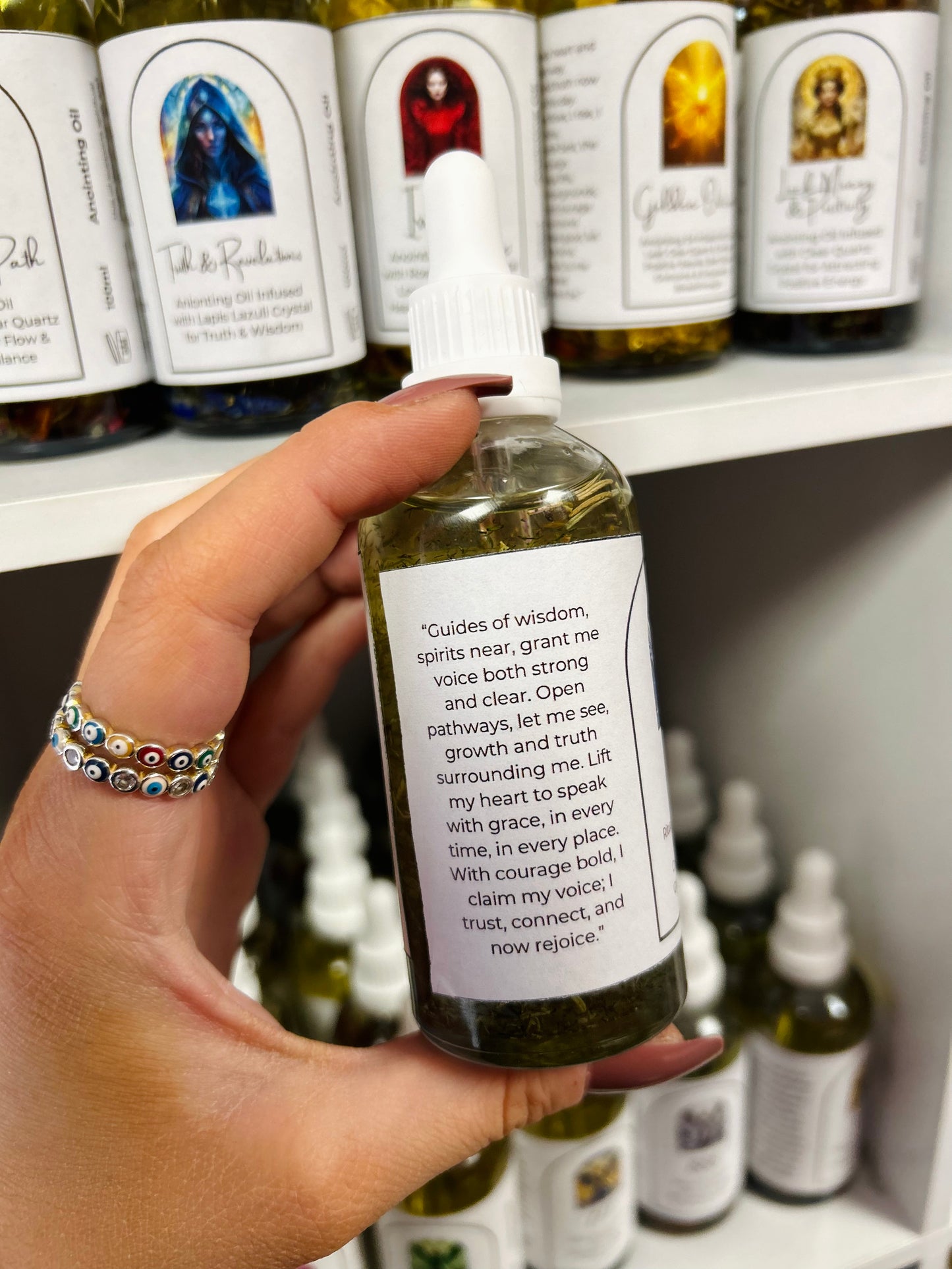 333 Angel Number Spell Oil - Communication, Growth & Spiritual Support