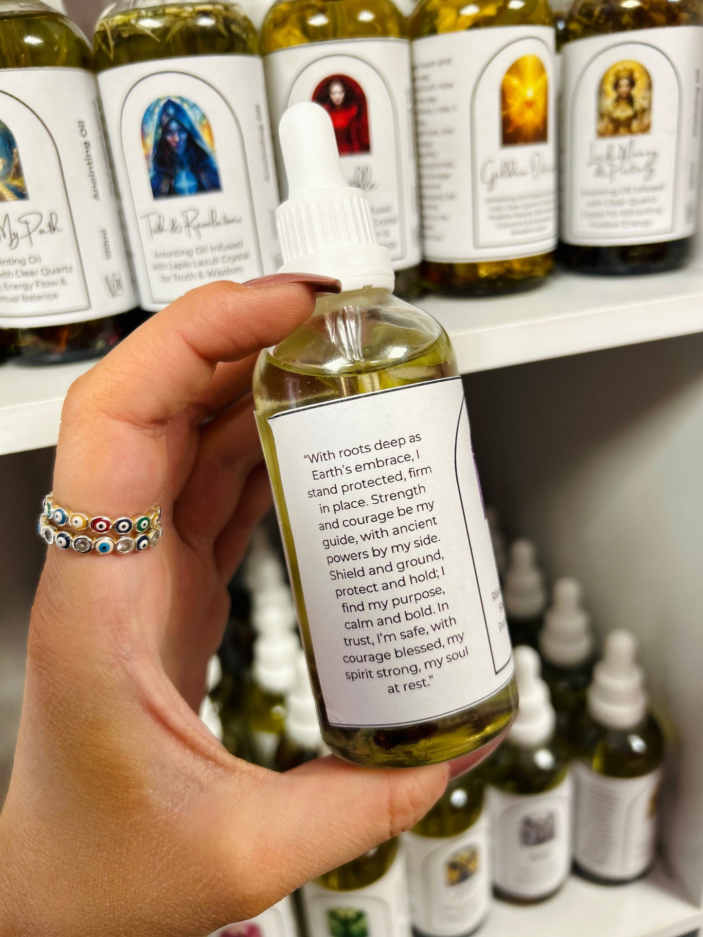 444 Angel Number Spell Oil - Protection, Stability & Foundation