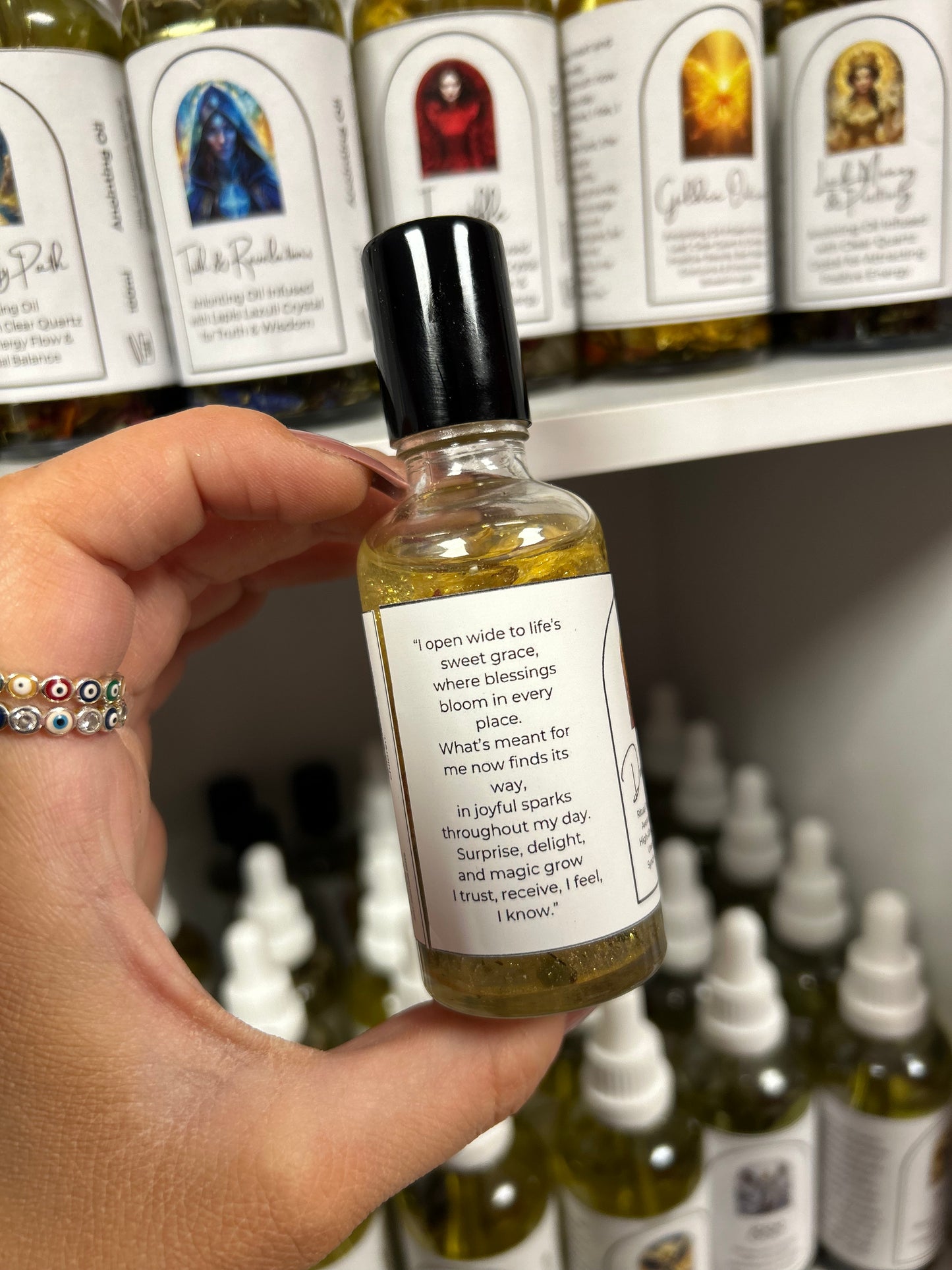 Divine Surprise Spell Oil - Synchronicity, Magic & Unexpected Blessings