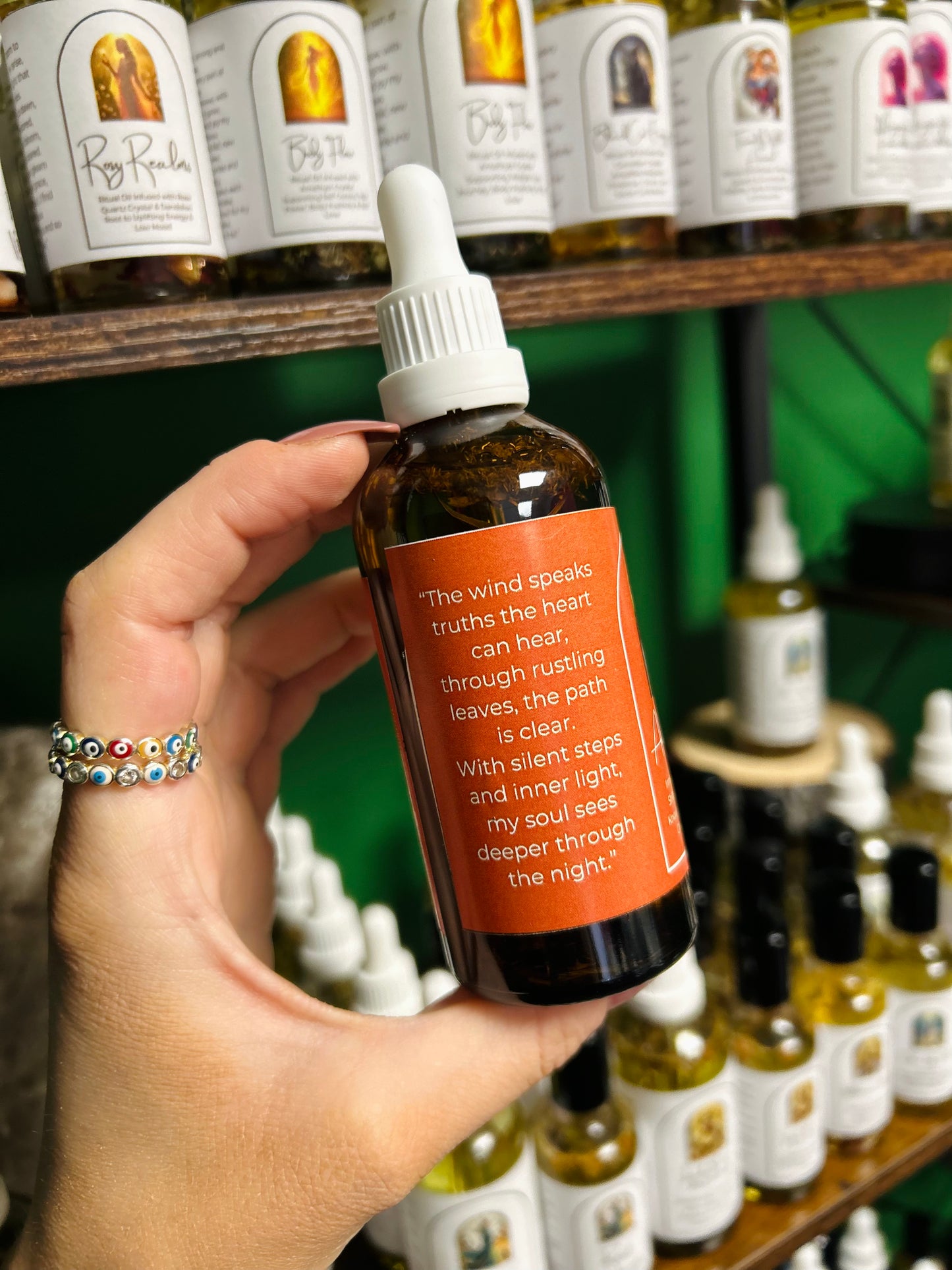 Autumn Whispers Frequency Oil - Inner Wisdom, Seasonal Shifts, Divination, Intuition, Fall Equinox Magic