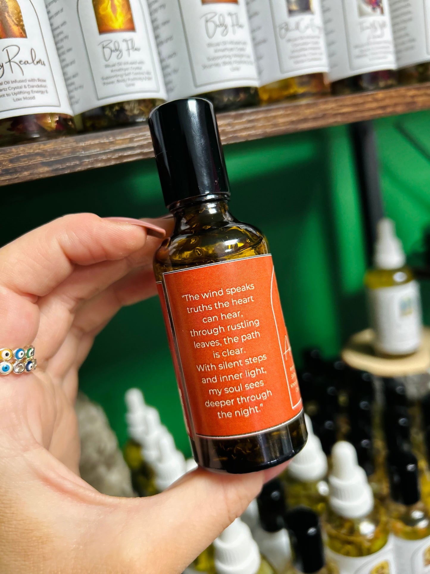 Autumn Whispers Frequency Oil - Inner Wisdom, Seasonal Shifts, Divination, Intuition, Fall Equinox Magic