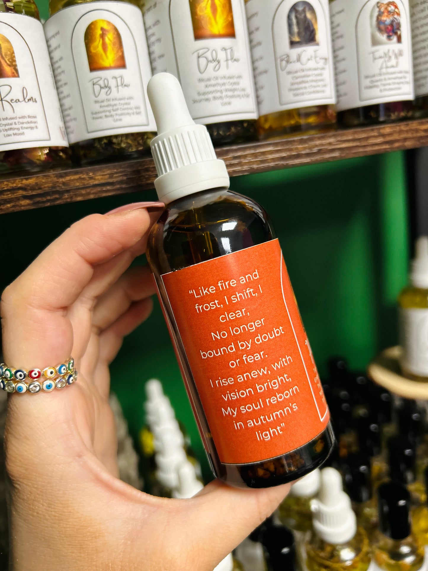 Flame and Frost Frequency Oil - Change, Release and Renewal, Transformation, Releasing the Old, Energy Clearing