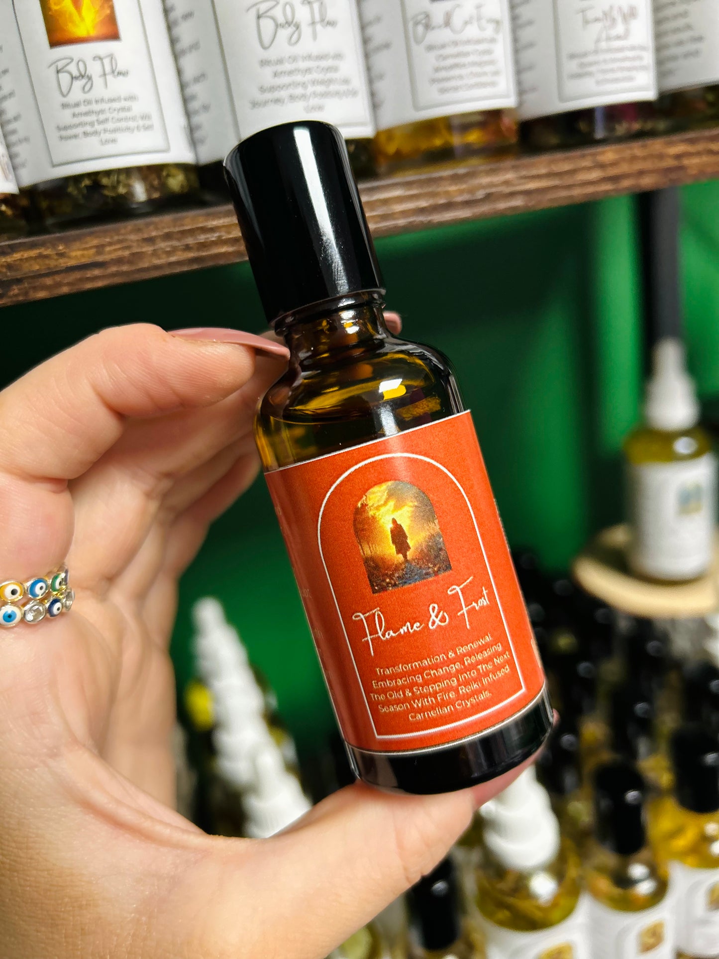 Flame and Frost Frequency Oil - Change, Release and Renewal, Transformation, Releasing the Old, Energy Clearing