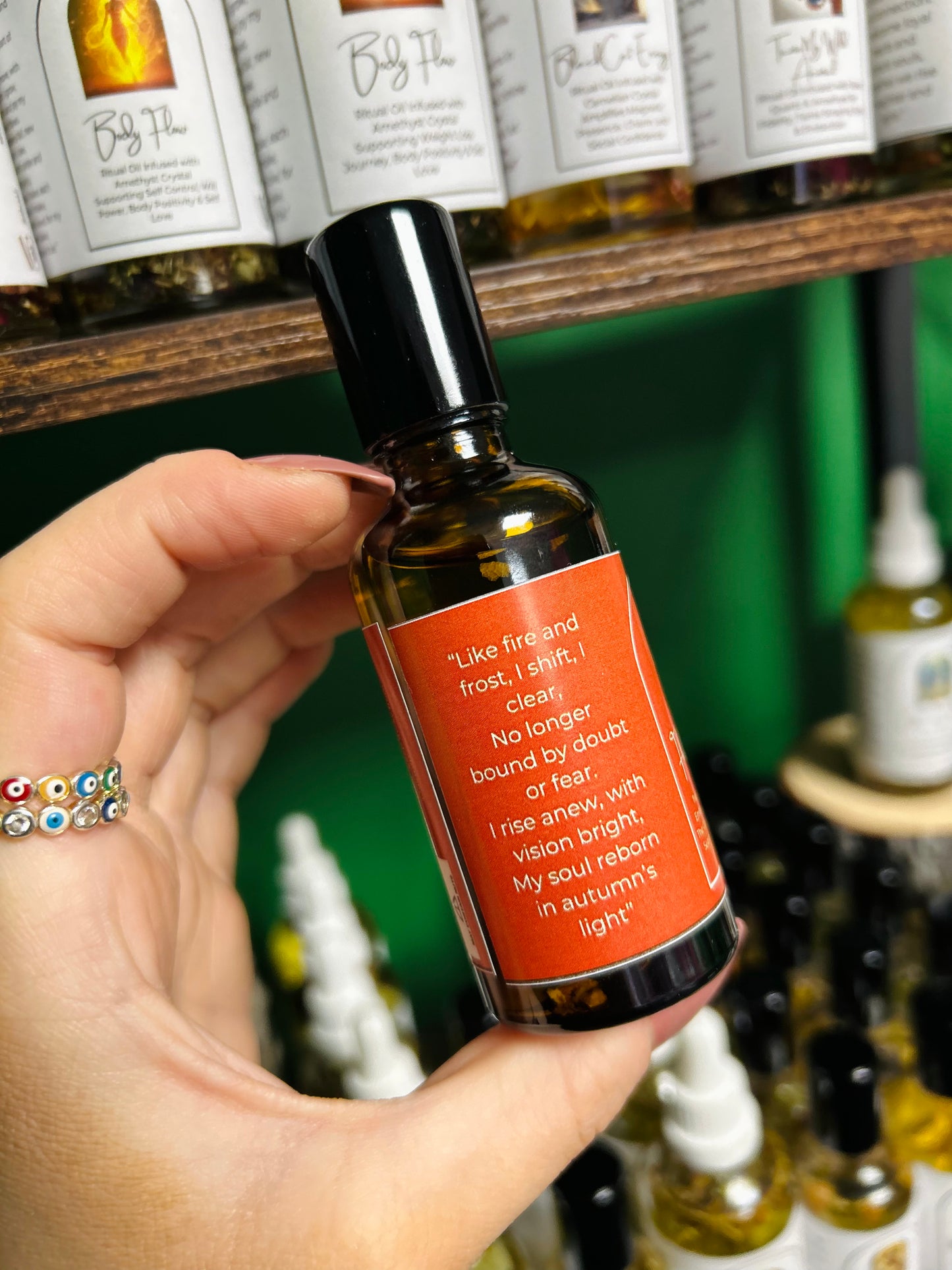 Flame and Frost Frequency Oil - Change, Release and Renewal, Transformation, Releasing the Old, Energy Clearing