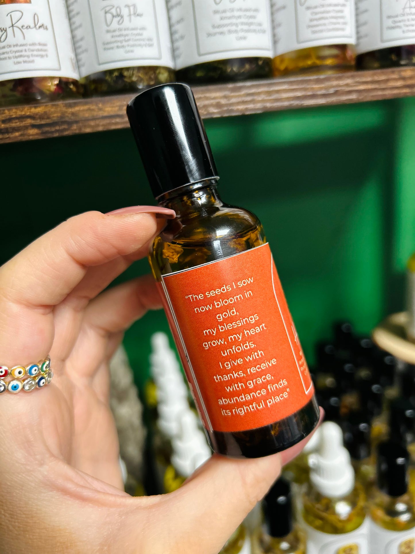 Harvest Gold Frequency Oil - Abundance and Gratitude, Reaping Your Growth, Seasonal Gratitude & Prosperity, Autumn Blessings