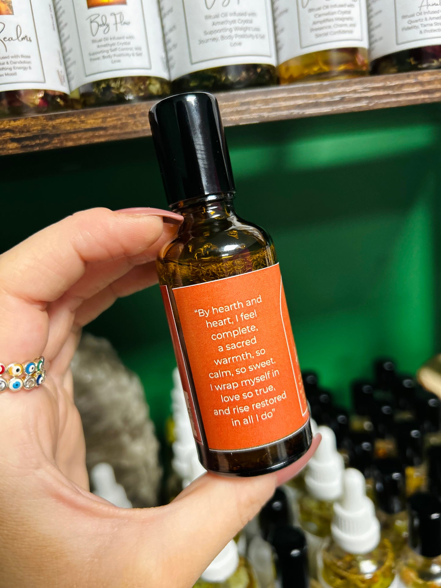 Hearth Glow Frequency Oil - Self Care and Comfort, Cosy Ritual, Soothing the Heart, Nurturing the Soul & Bringing Warmth to Darker Days