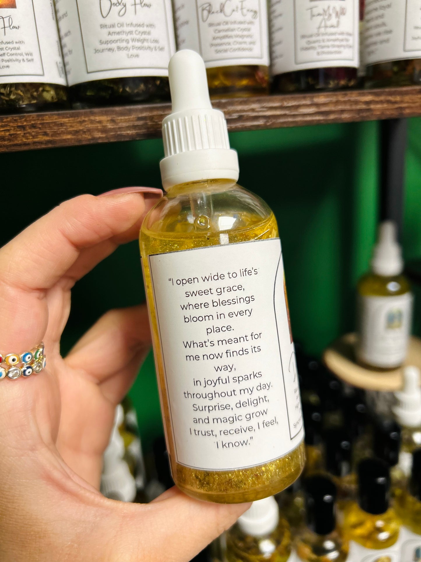 Divine Surprise Spell Oil - Synchronicity, Magic & Unexpected Blessings