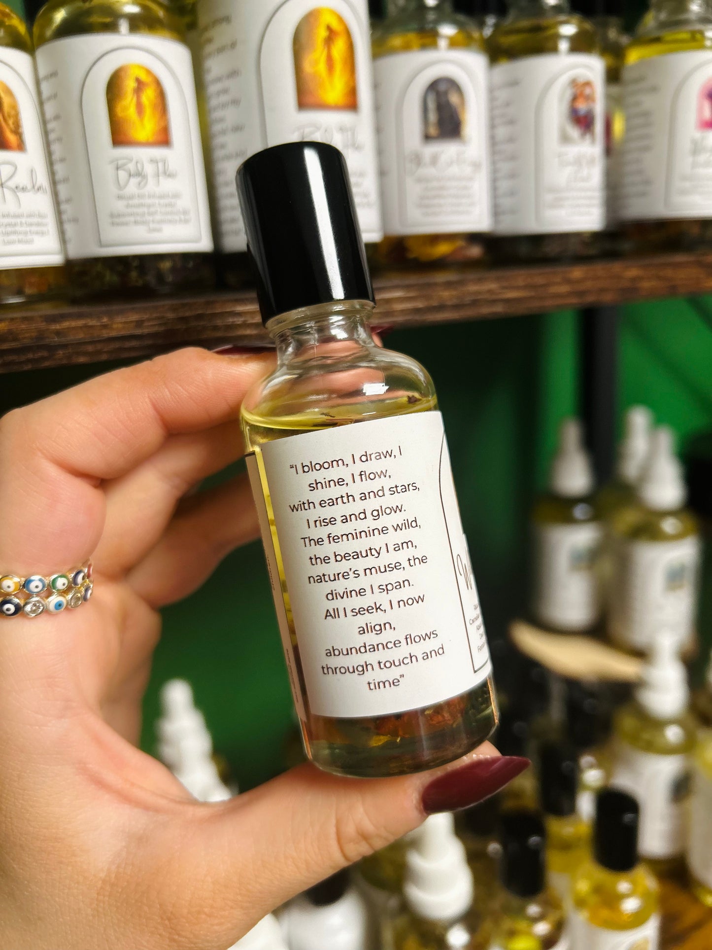 Wild Feminine Ritual Oil – Sensuality, Magnetism, Self-Love, Goddess Energy, Abundance Attraction