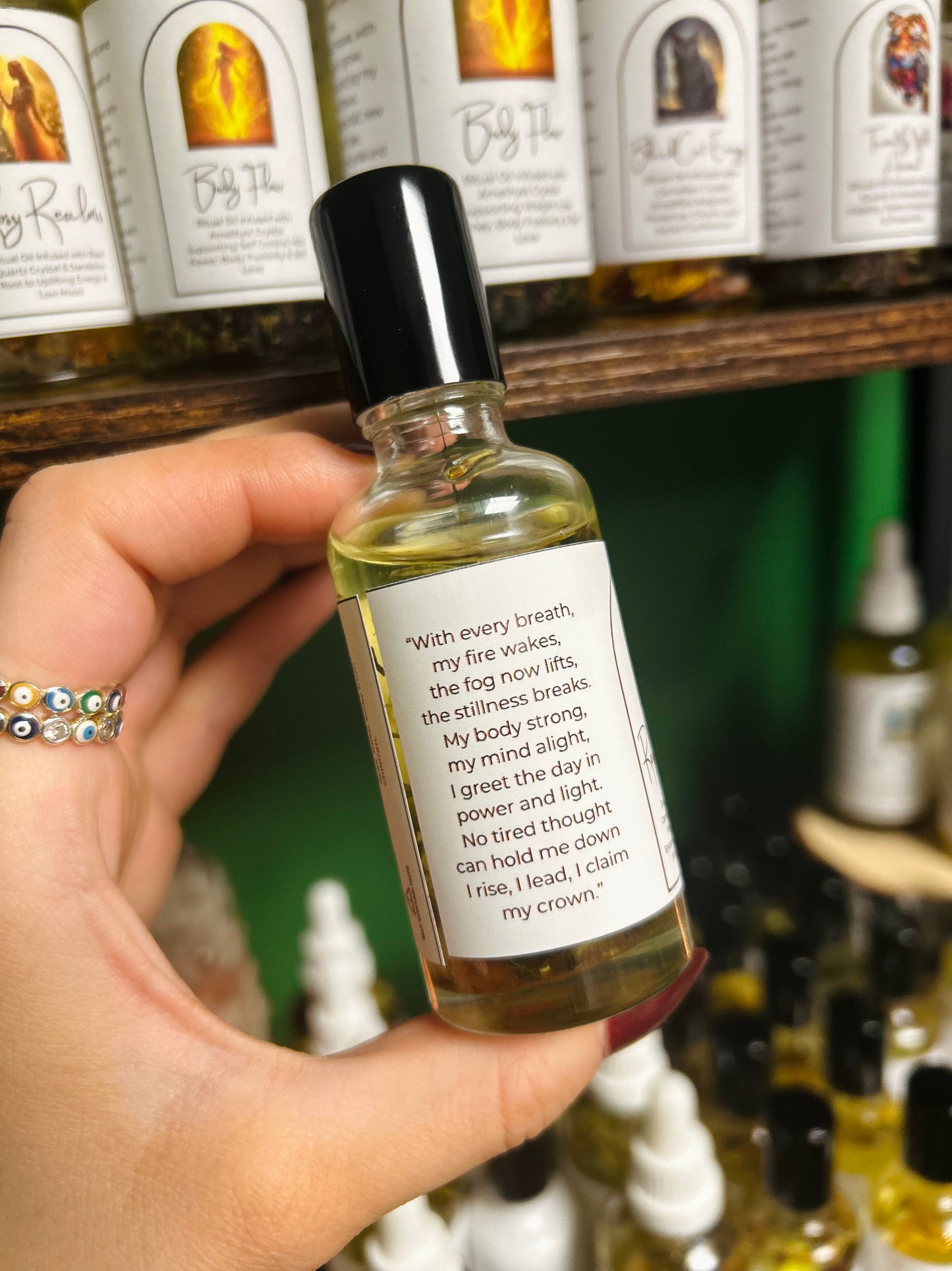 Rise & Radiate Ritual Oil – Morning Ritual, Energy & Motivation, Confidence, Focus & Banish Tiredness