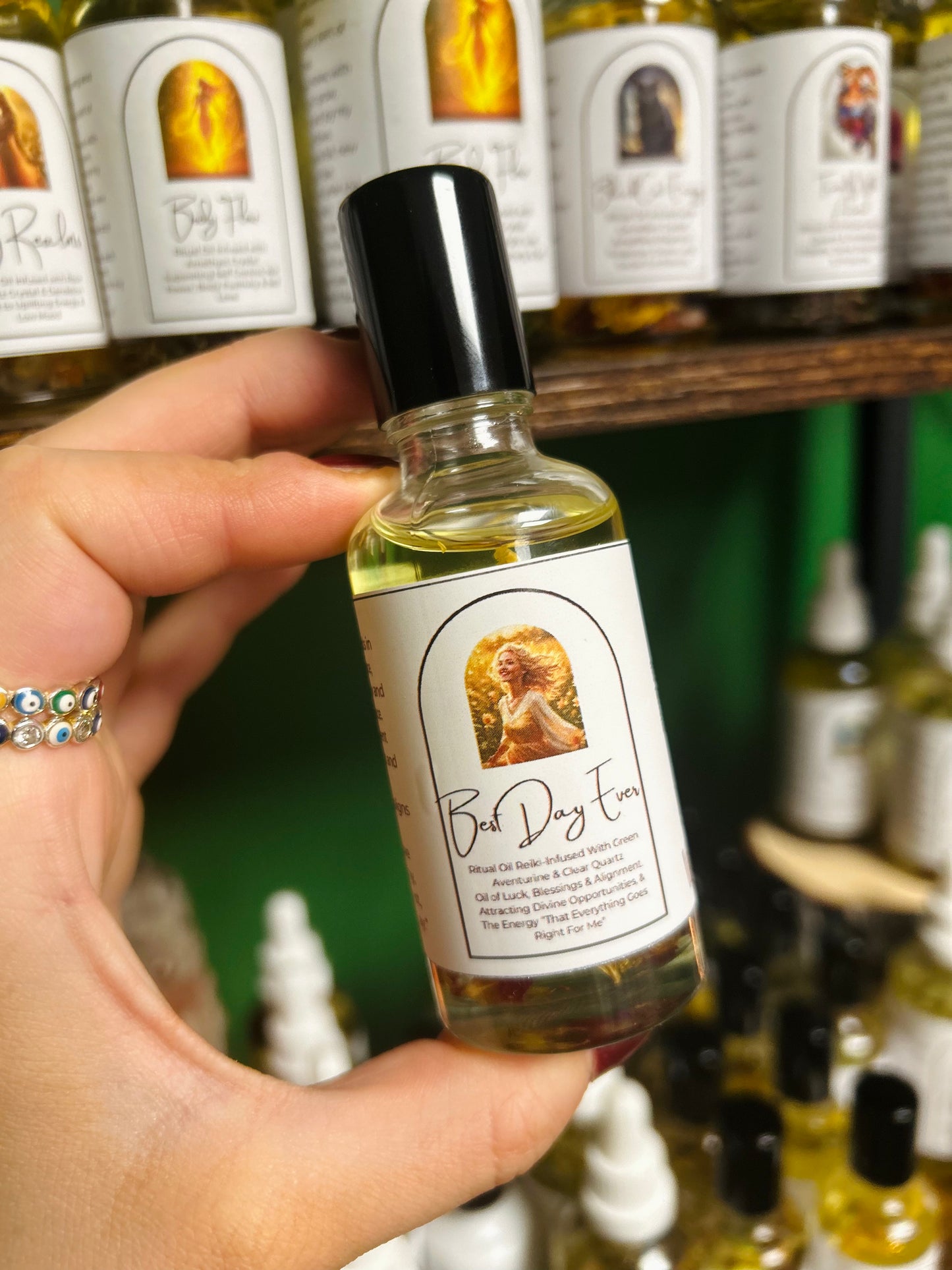 Best Day Ever Ritual Oil – Lucky Oil for Blessings, Good Fortune, Positive Energy & Opportunity