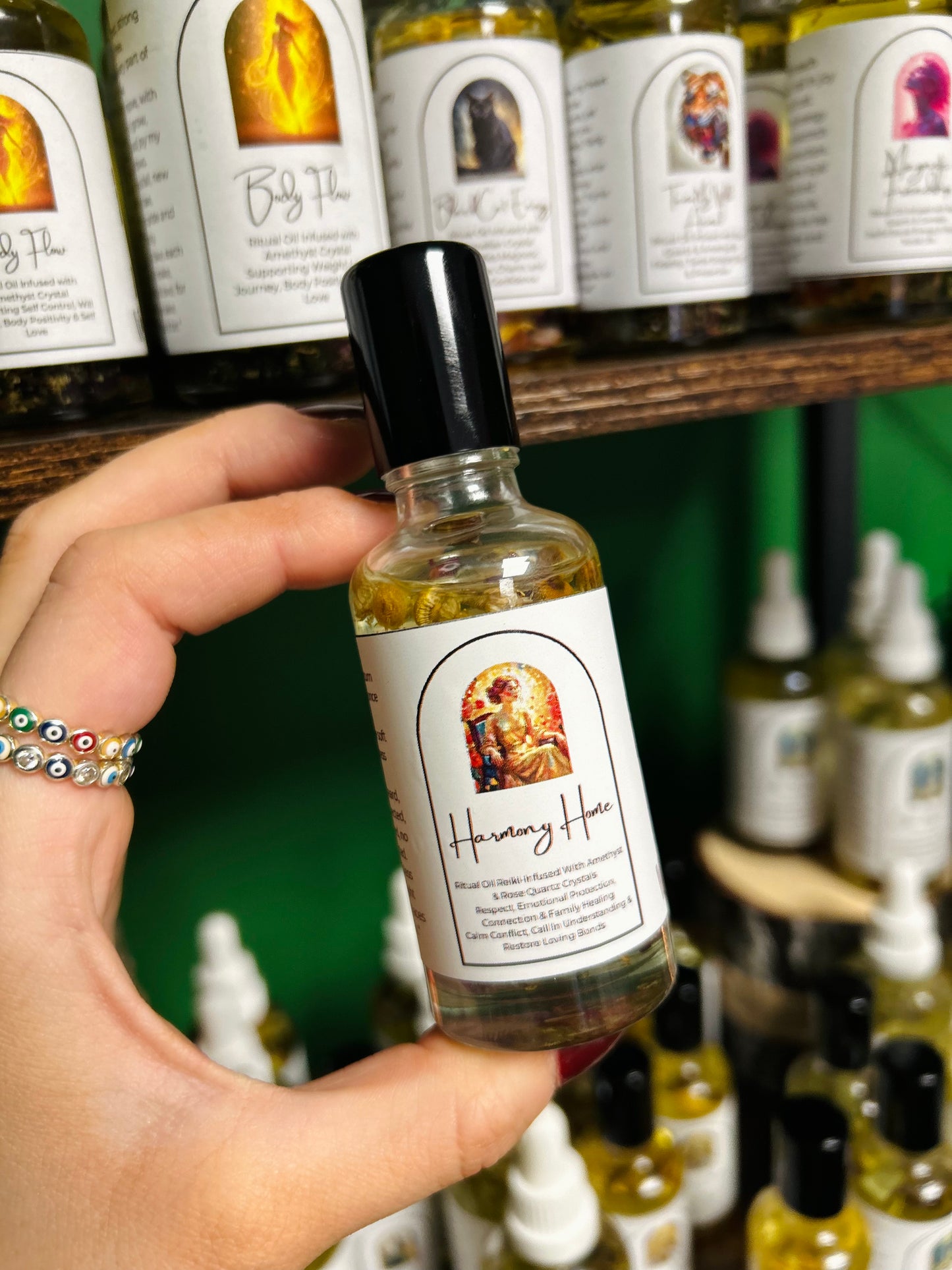 Harmony Home Ritual Oil – Family Healing for Peace, Respect, Conflict Resolution, Loving Bonds & Home Blessings