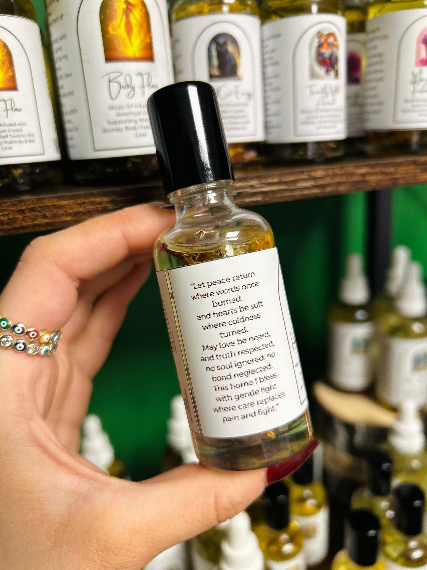 Harmony Home Ritual Oil – Family Healing for Peace, Respect, Conflict Resolution, Loving Bonds & Home Blessings