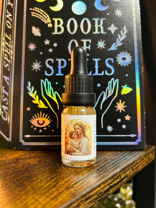 Mother – Harmony Blend Anointing Oil (10ml) for Emotional Comfort, Safety, Unconditional Love & Heart Healing