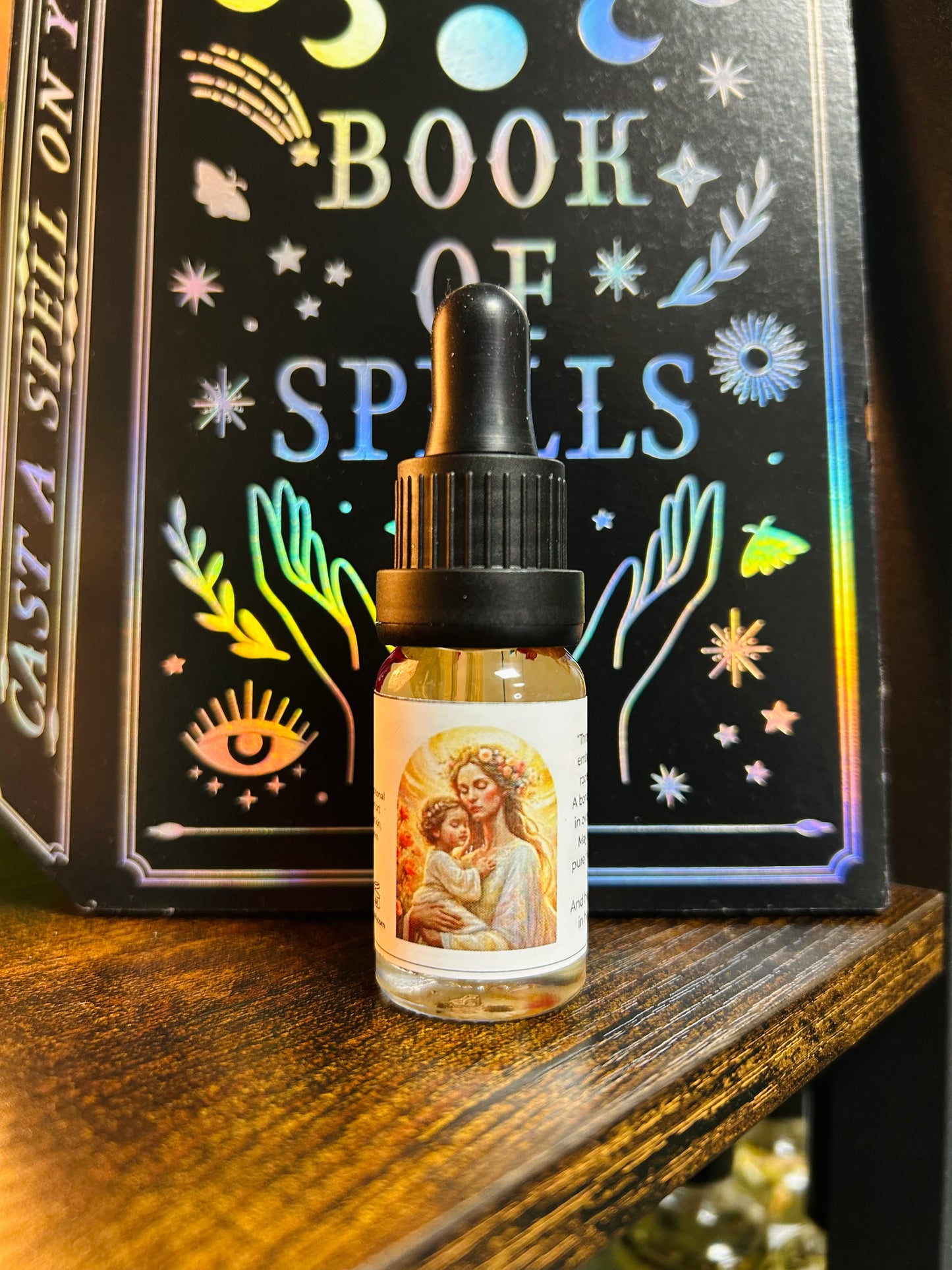 Mother – Harmony Blend Anointing Oil (10ml) for Emotional Comfort, Safety, Unconditional Love & Heart Healing