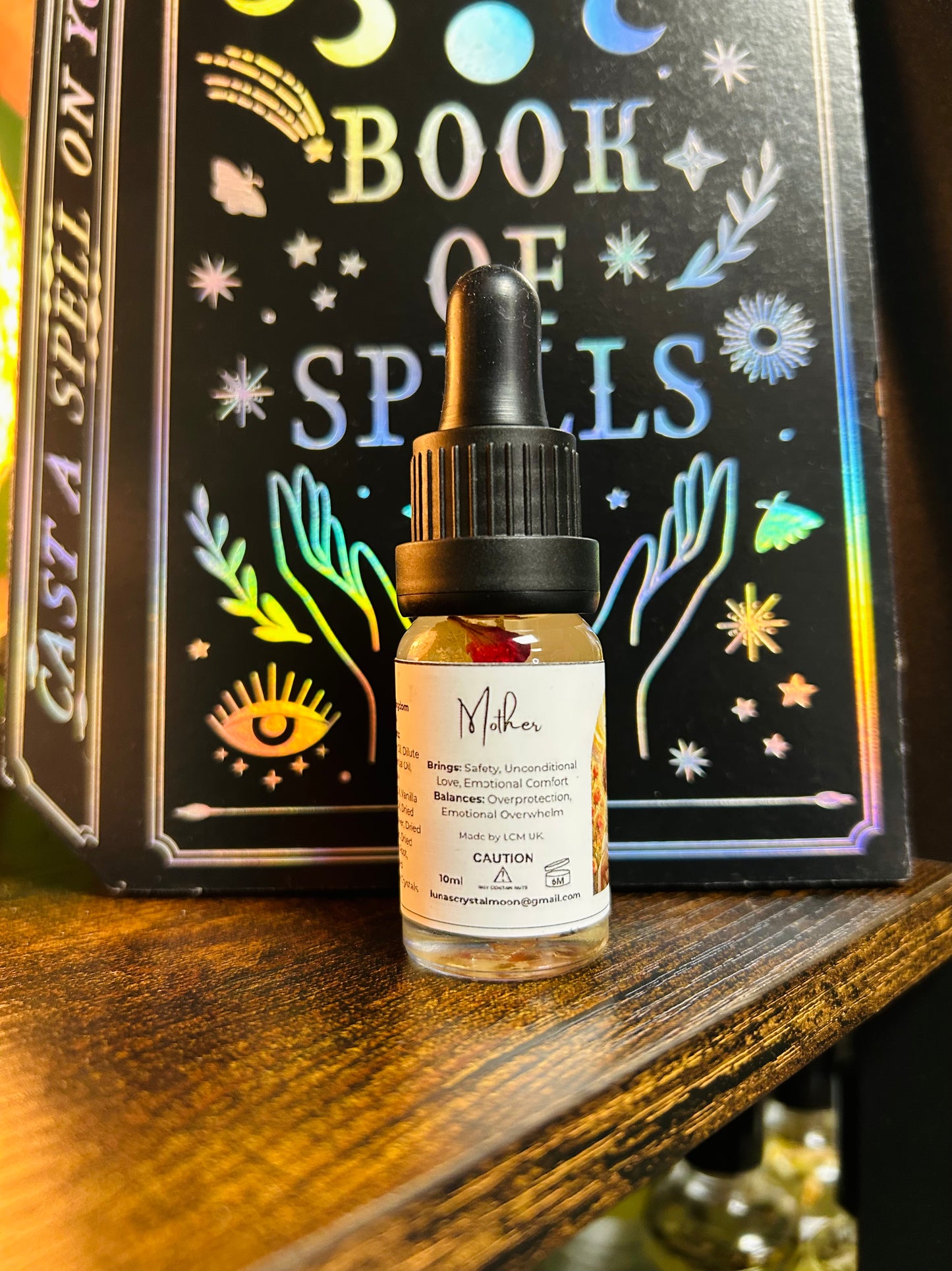 Mother – Harmony Blend Anointing Oil (10ml) for Emotional Comfort, Safety, Unconditional Love & Heart Healing