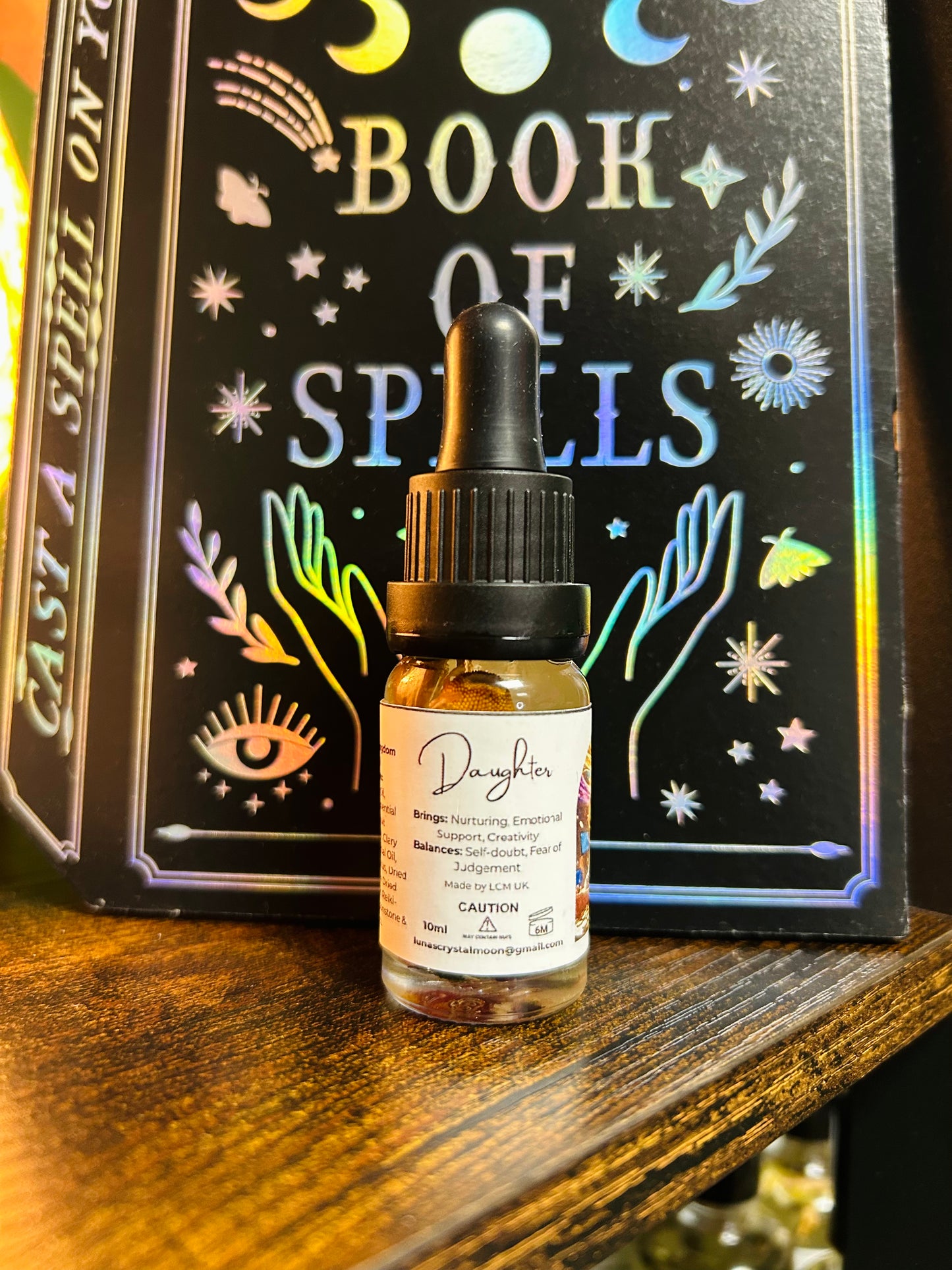 Daughter – Harmony Blend Anointing Oil (10ml) for Nurturing, Emotional Support, Creativity & Self-Worth Healing