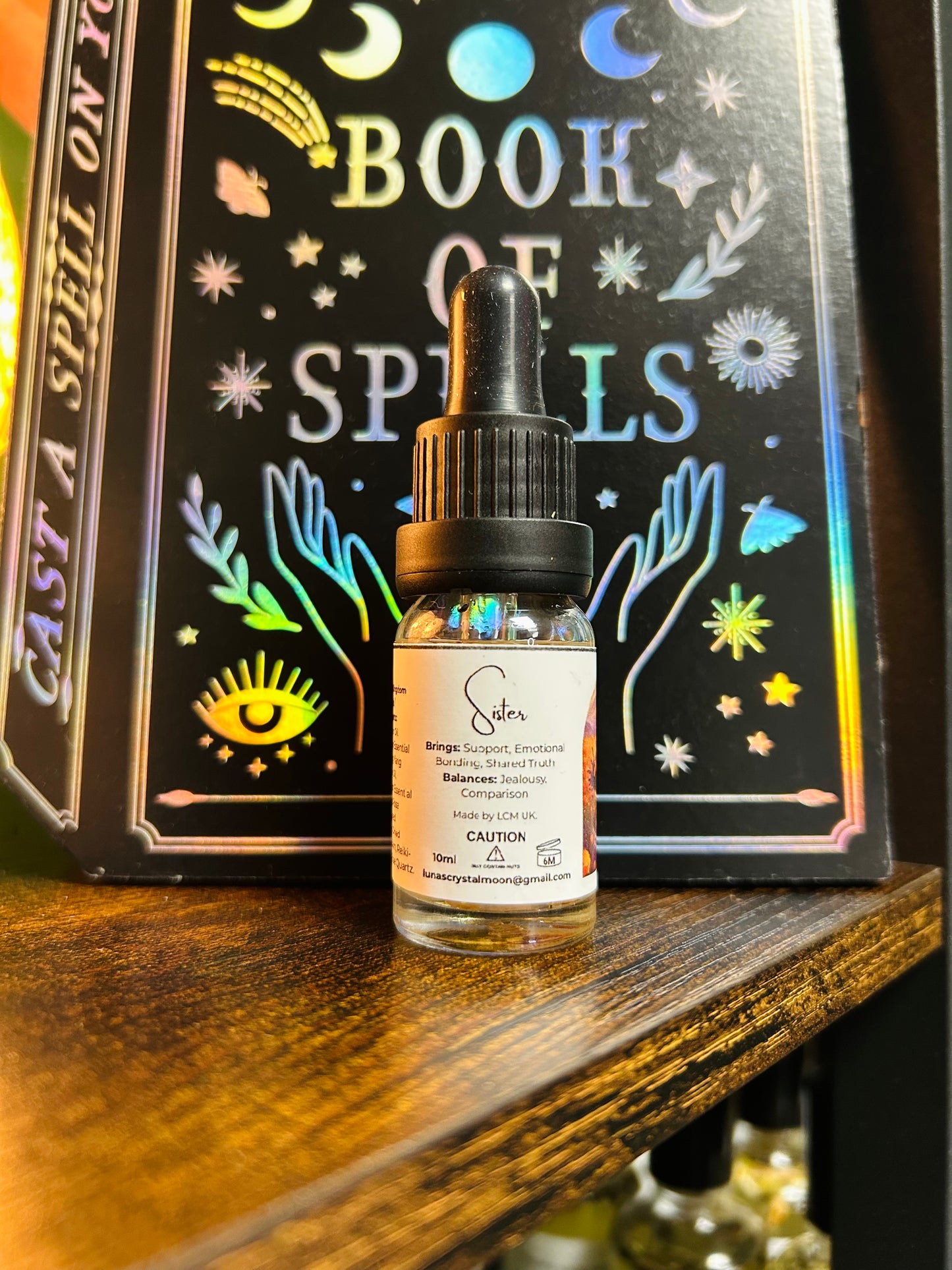 Sister – Harmony Blend Anointing Oil (10ml) for Support, Emotional Bonding, Shared Truth & Healing Comparison