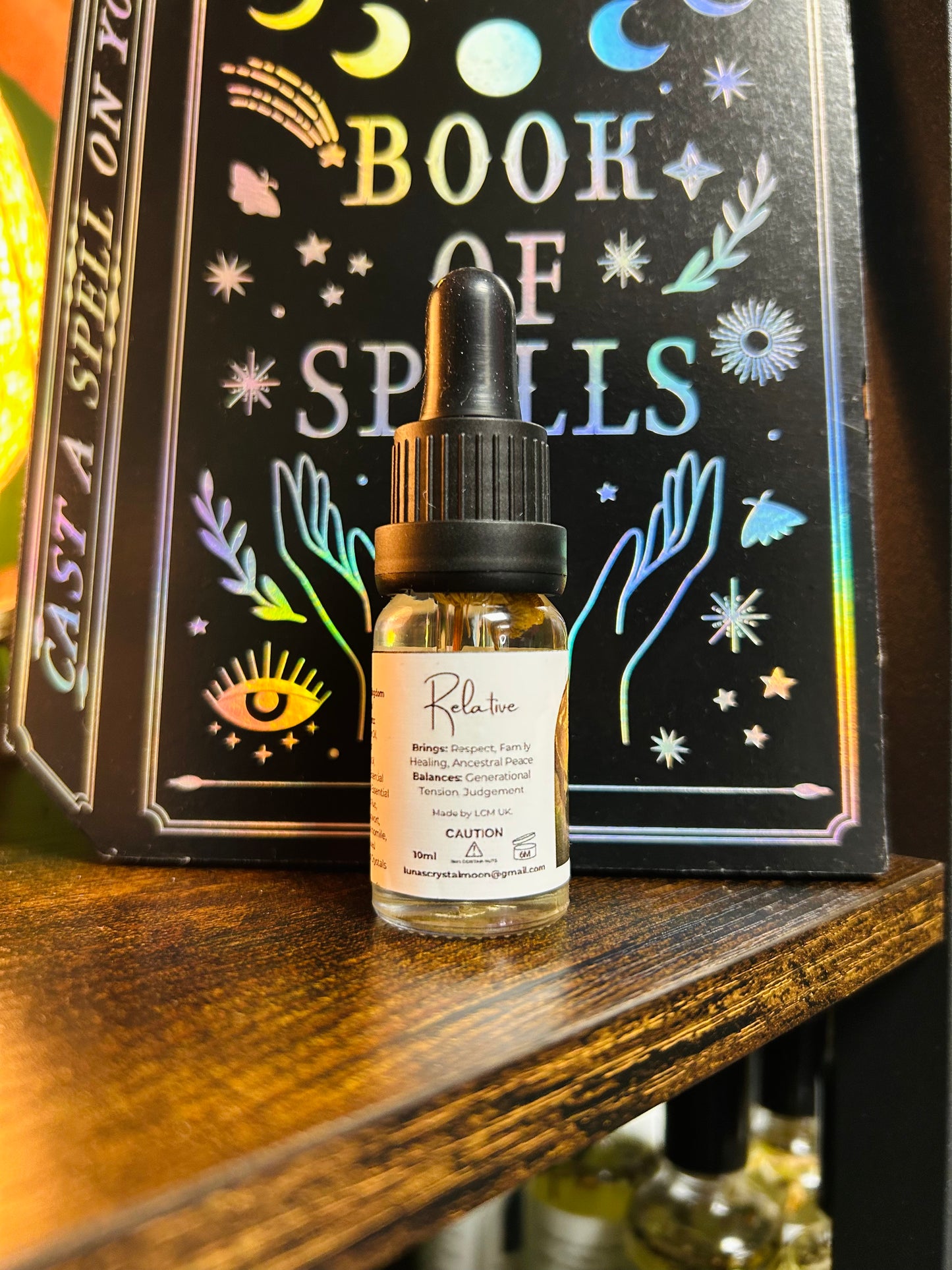 Relative – Harmony Blend Anointing Oil (10ml) for Family Healing, Respect, Ancestral Peace & Releasing Generational Tension