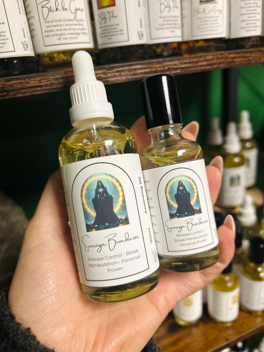 Sovereign Boundaries Spell Oil - Release Control, Breaking Manipulative Patterns & Embracing Personal Power