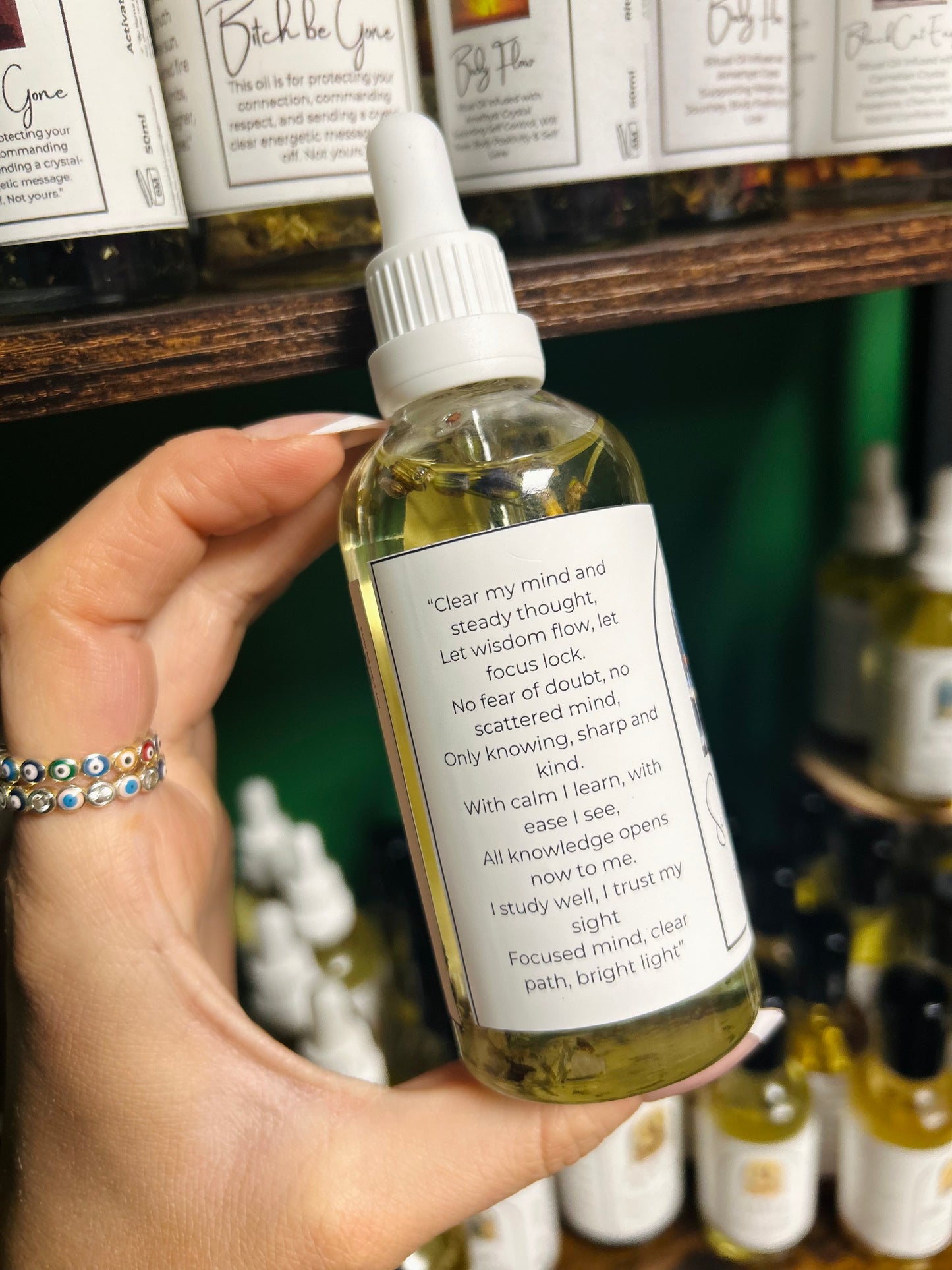 Scholar's Focus Spell Oil - Study, Memory & Mental Clarity