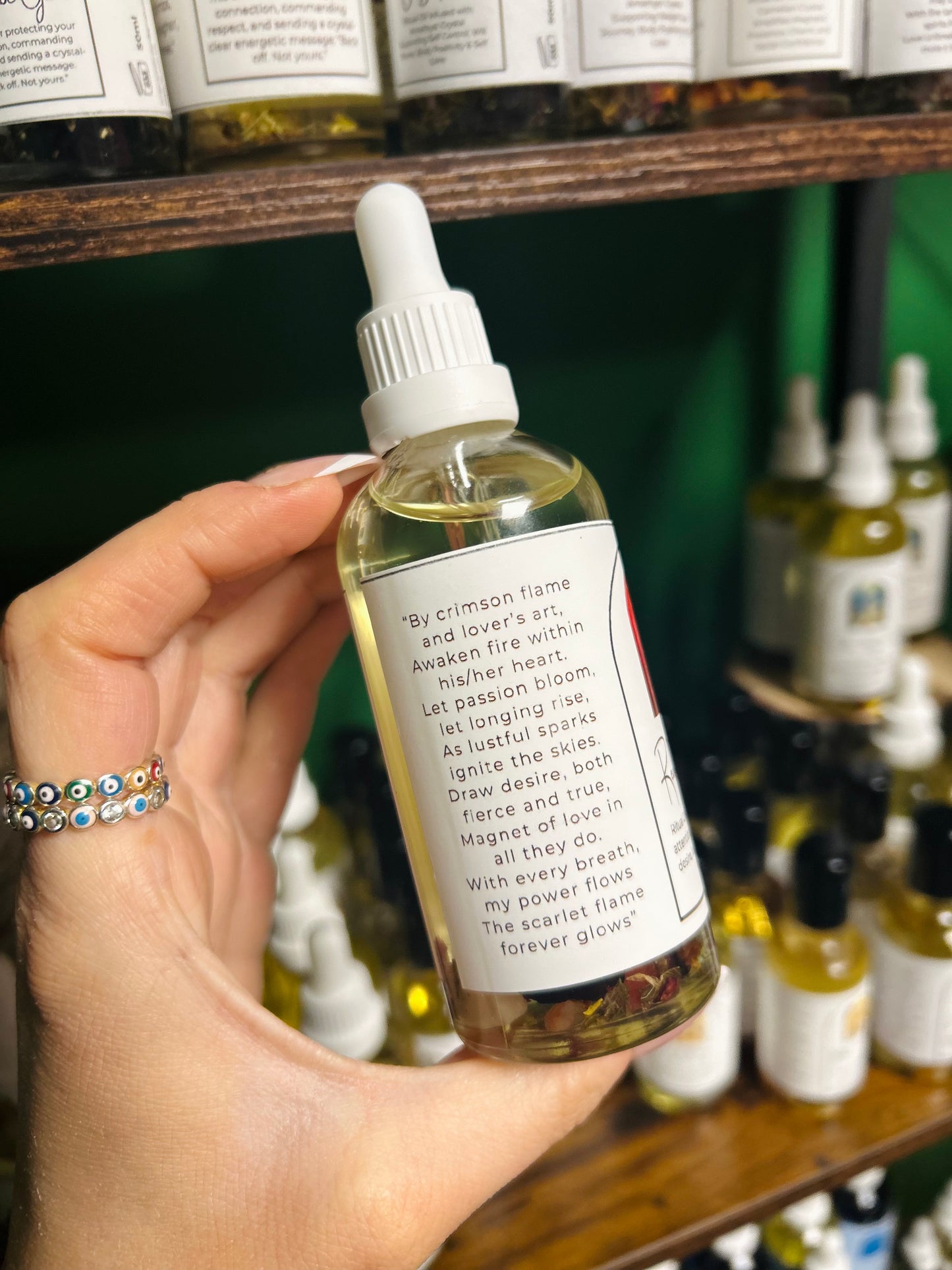 Red Obsession Spell Oil - Desire, Attraction & Obsession