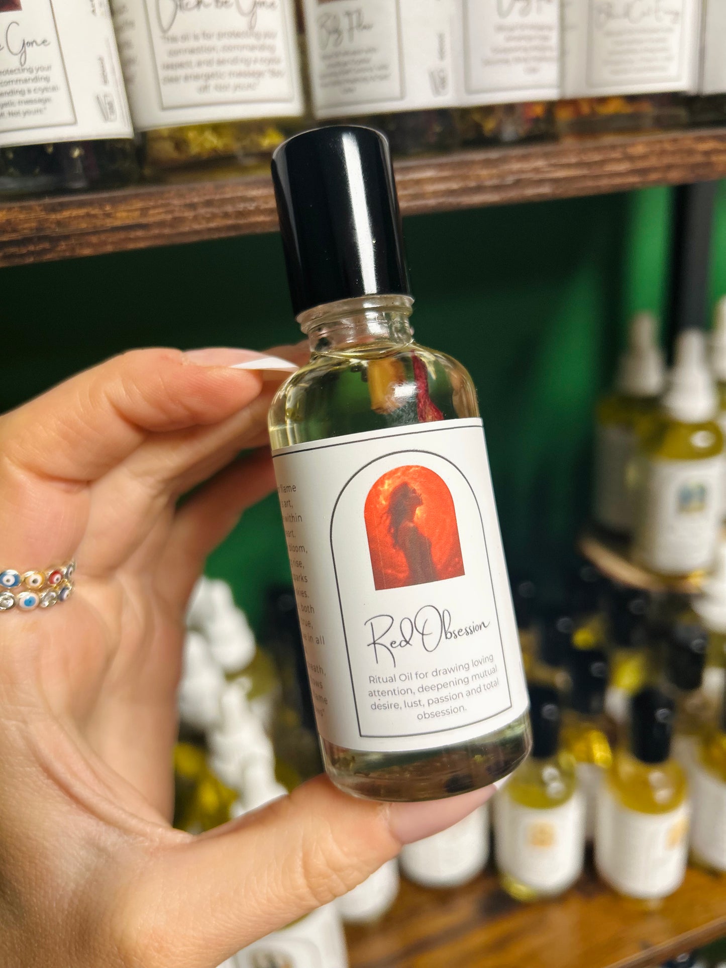 Red Obsession Spell Oil - Desire, Attraction & Obsession