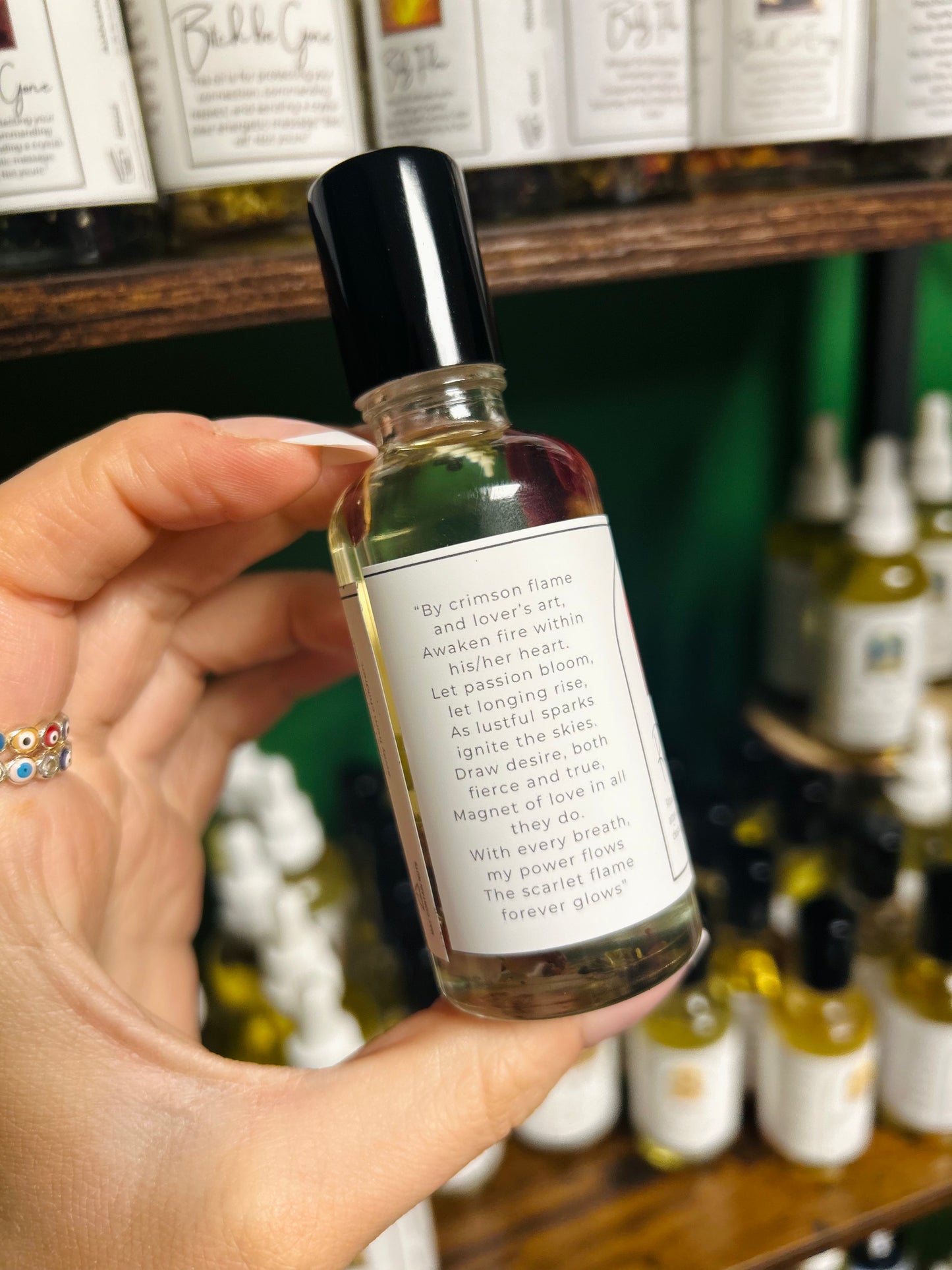 Red Obsession Spell Oil - Desire, Attraction & Obsession