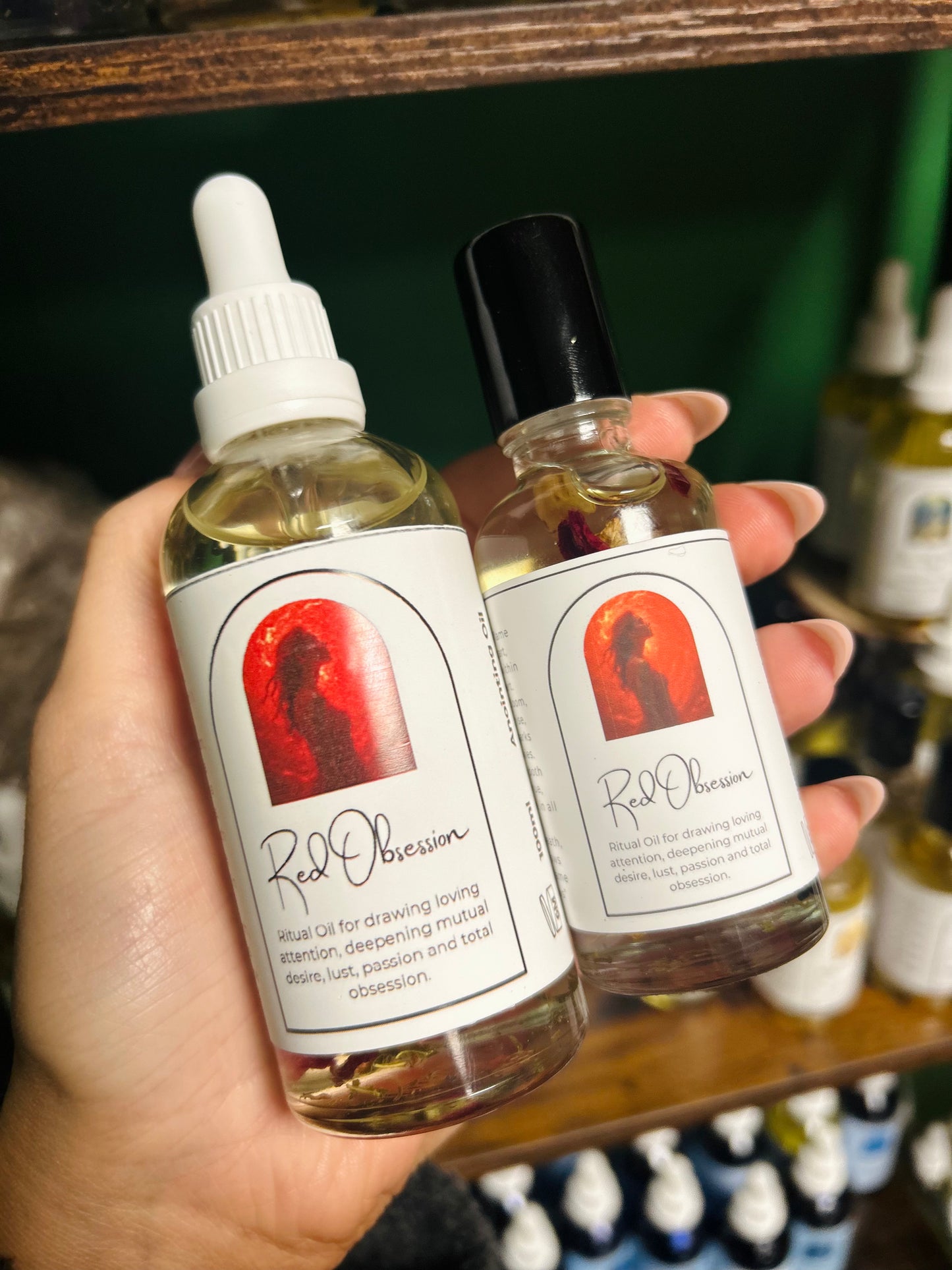 Red Obsession Spell Oil - Desire, Attraction & Obsession