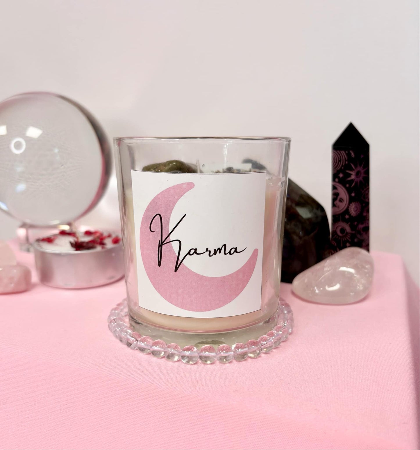 Claim Crystal Candle - as selected on live or per request