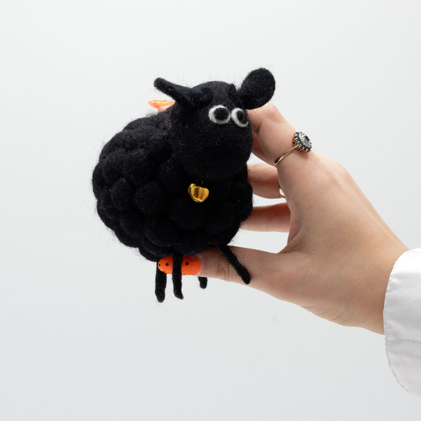 Handmade Felt Sheep Companions – Carriers of Energy & Intention